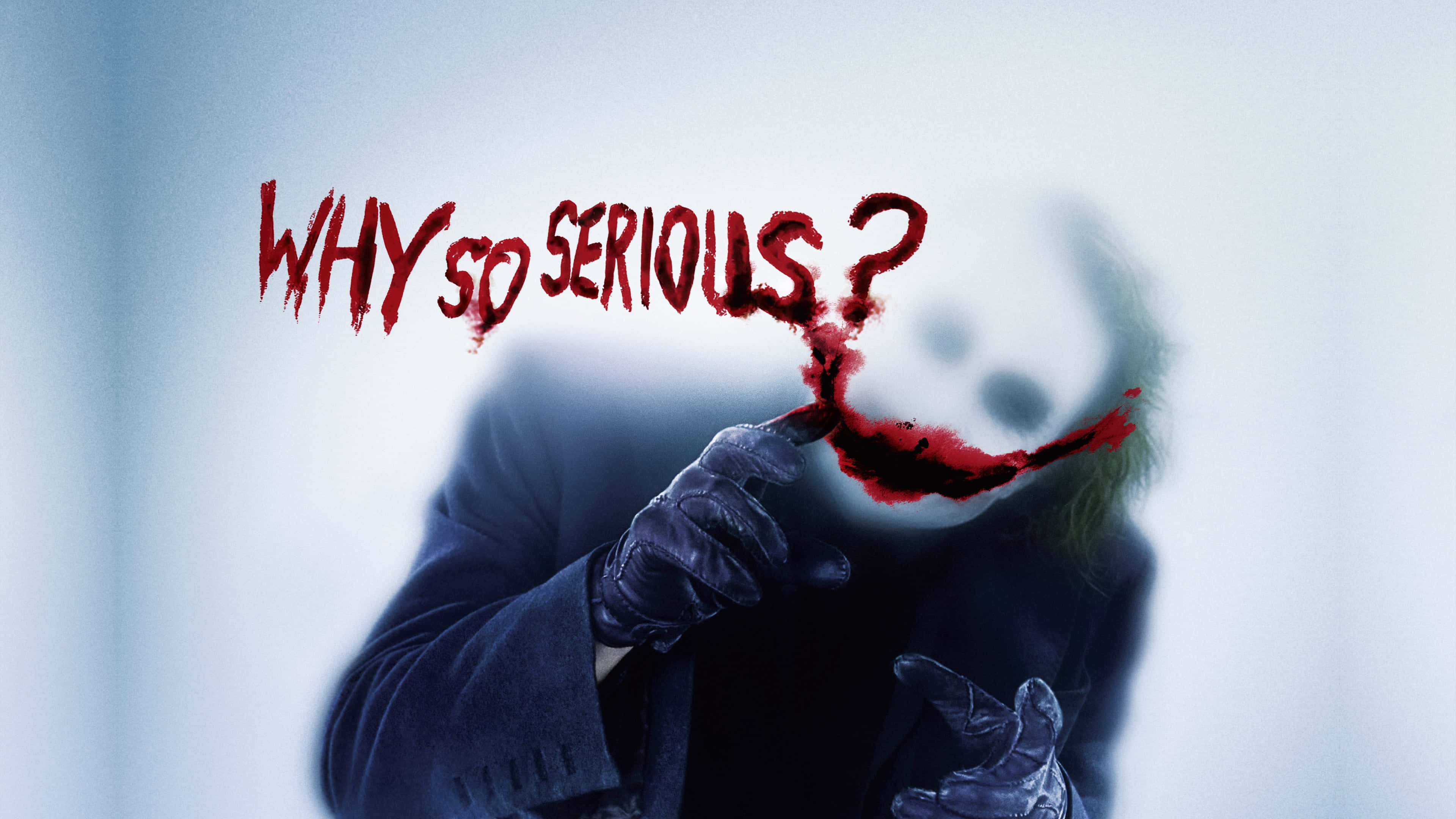 Joker của The Dark Knight trong 4K Ultra HD với câu nói ấn tượng Hình nền