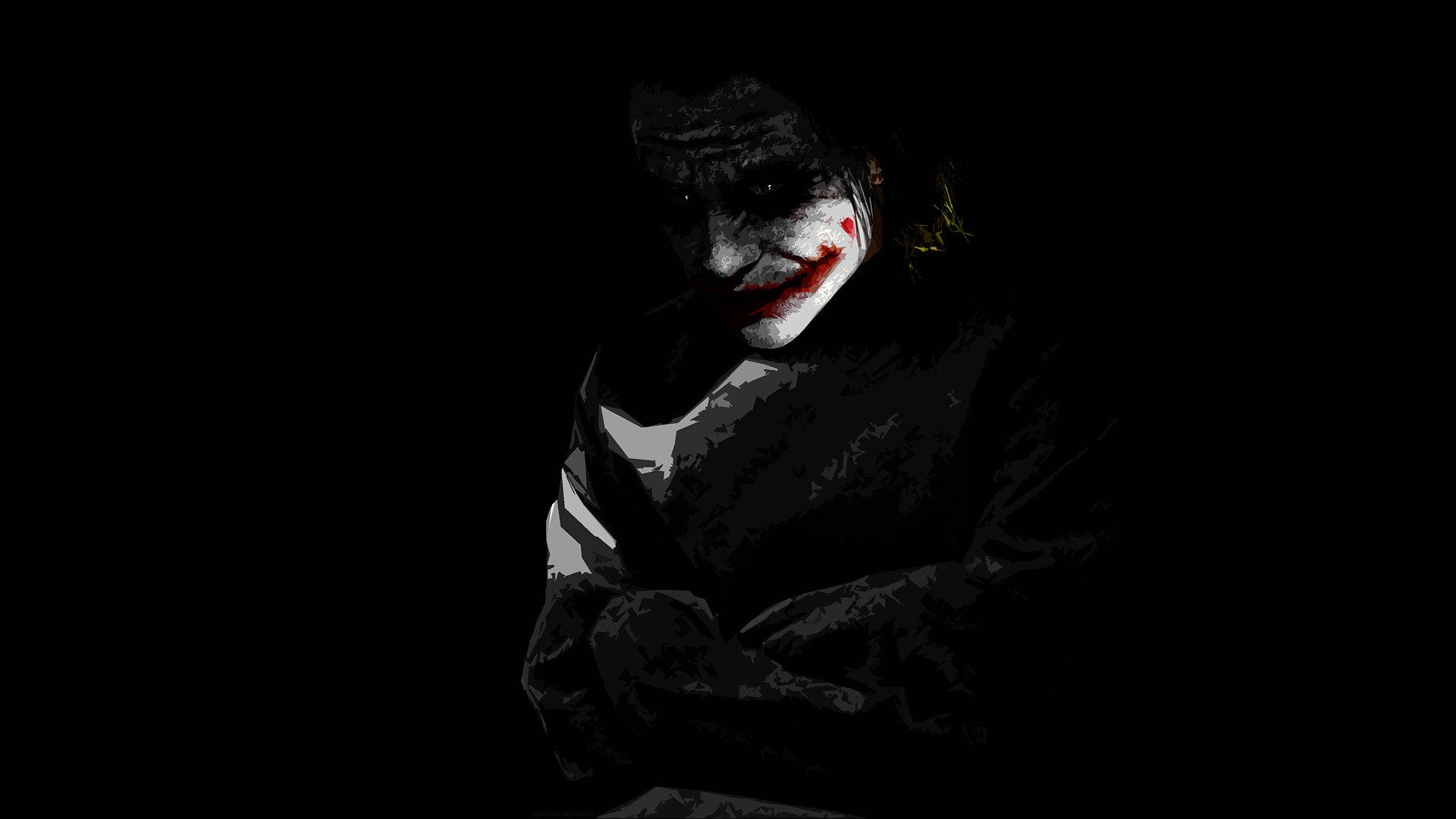 Hình nền Joker Trong Áo Khoác Bó