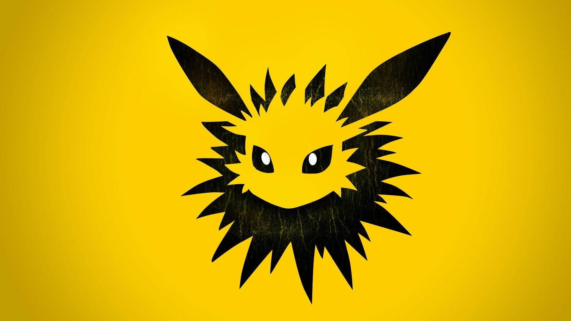 Jolteon Đen Vàng Hình nền