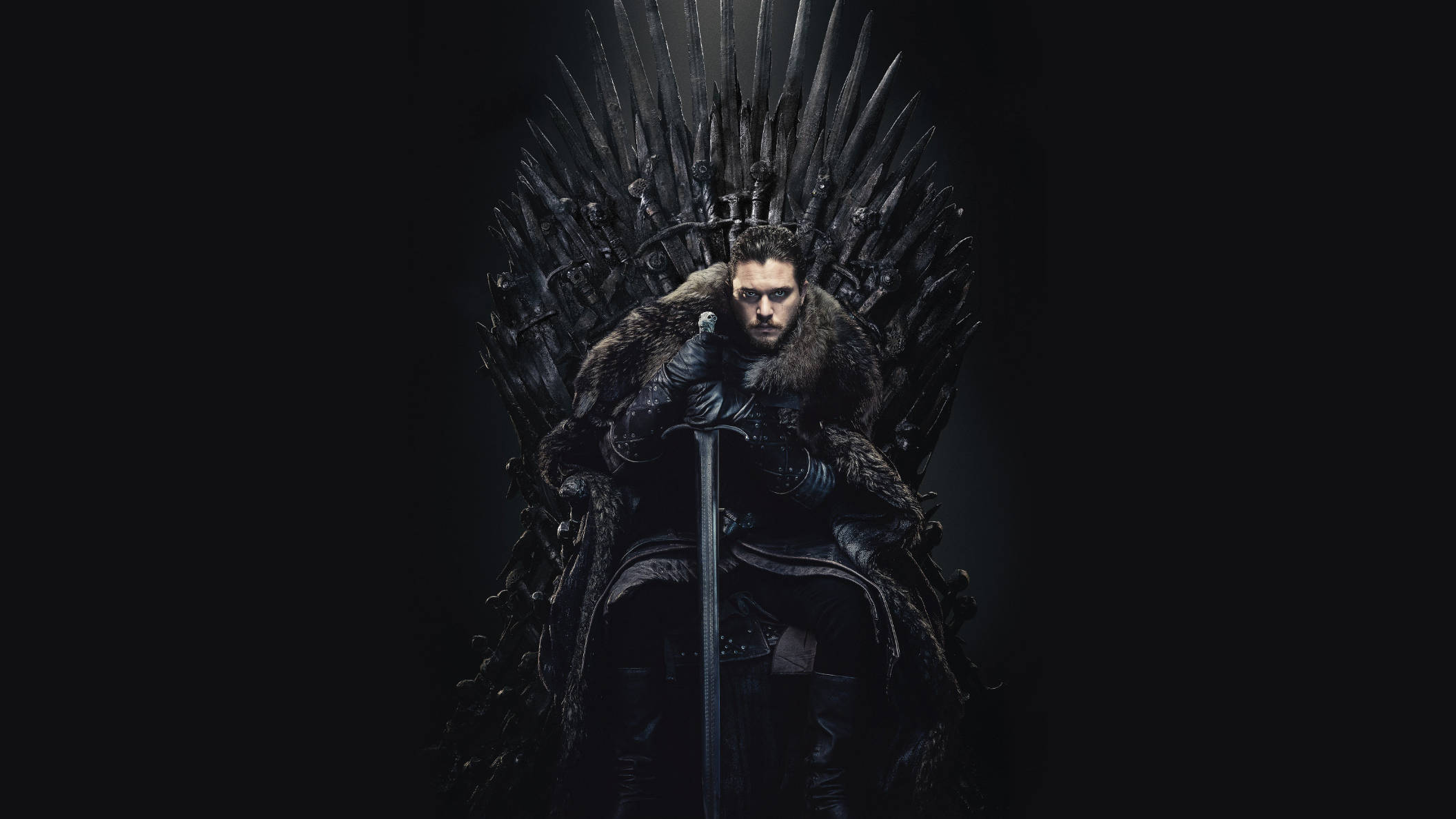 Jon Snow Ngồi Trên Ngai Sắt Game of Thrones Hình nền