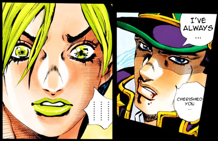 Jotaro và Nhân Vật Bí Ẩn Đối Thoại Cảm Xúc Hình nền