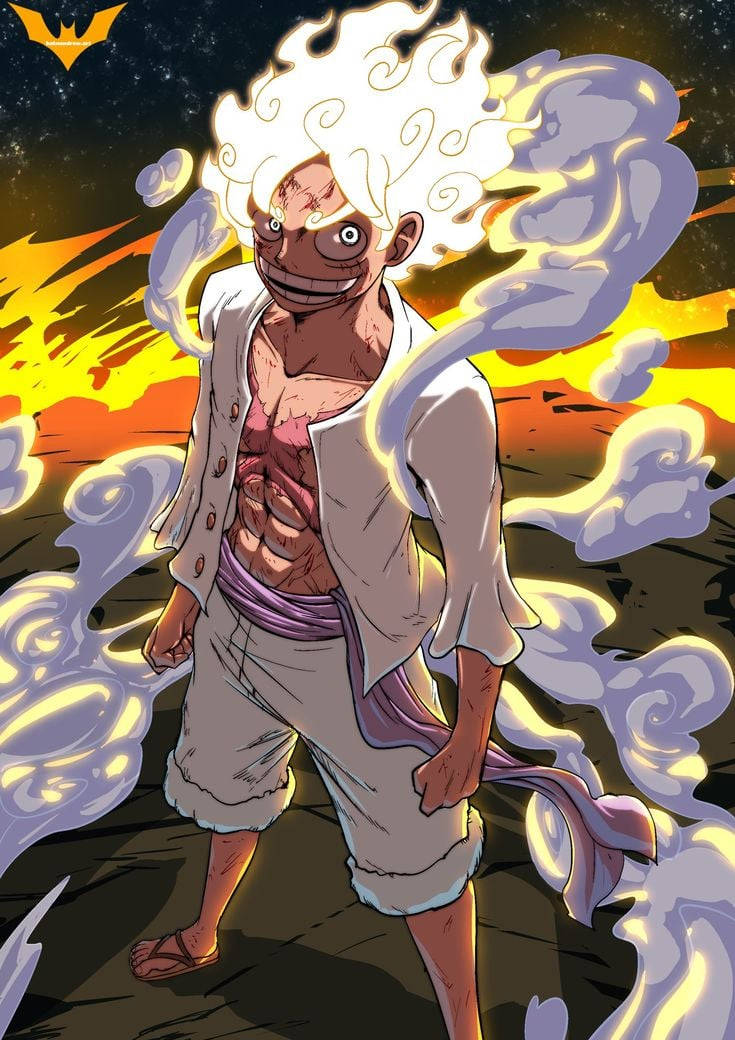 Joy Boy Luffy Tóc Lửa Hình nền