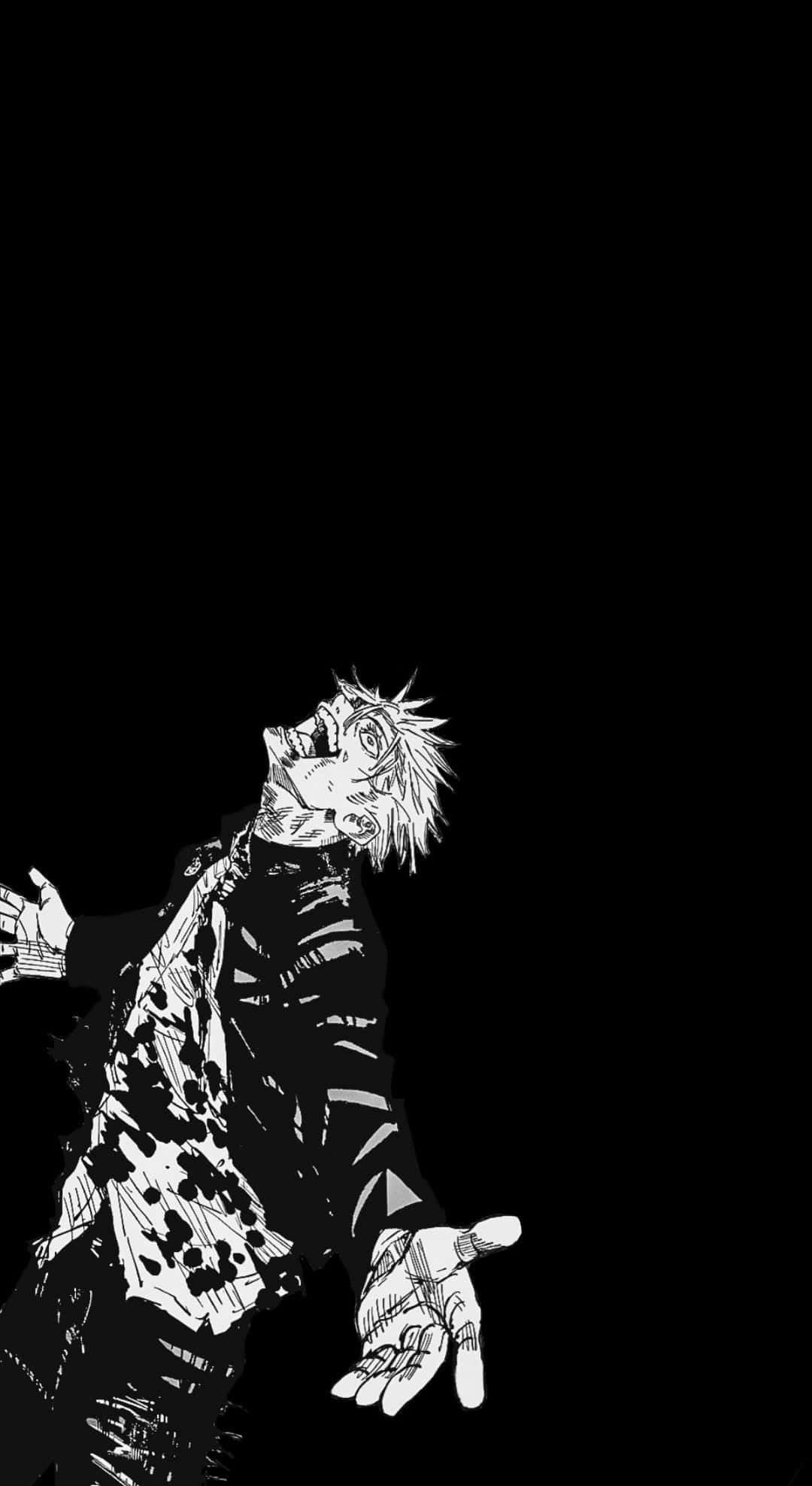 Jujutsu Kaisen Gojo Satoru Phong Cách Manga Hình nền