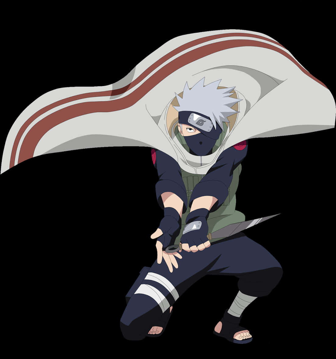 Kakashi Hatake Sẵn Sàng Chiến Đấu Hình nền