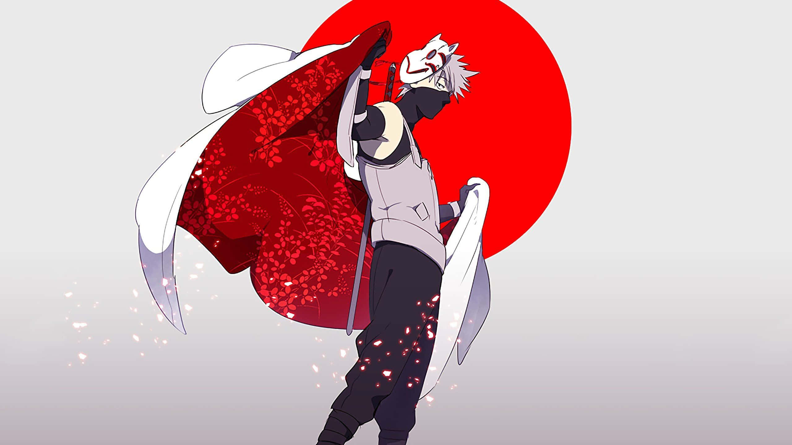 Kakashi Huyền Thoại Vòng Tròn Đỏ Hình nền