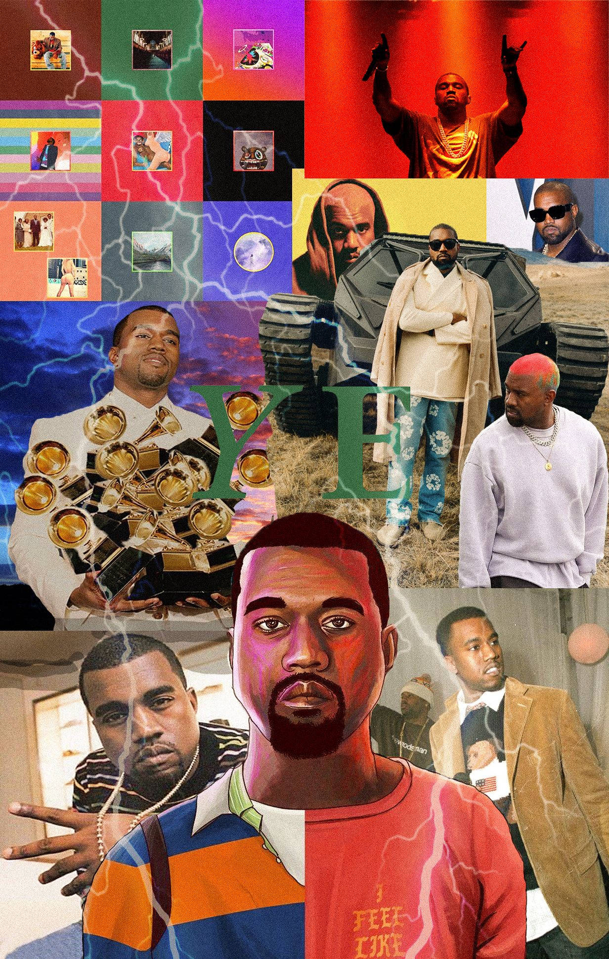 “Kanye West - College Dropout” Hình nền
