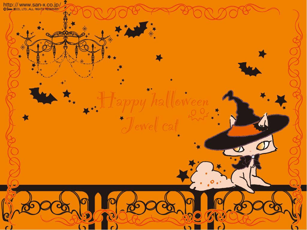 Kawaii Halloween Cam Hình nền