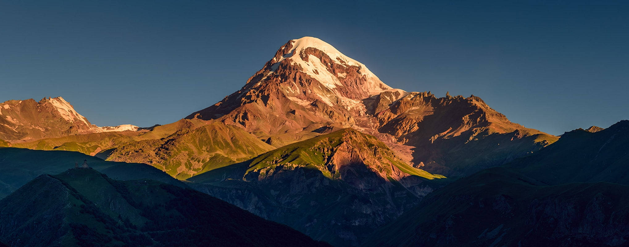 Kazbek Trời Quang Hình nền