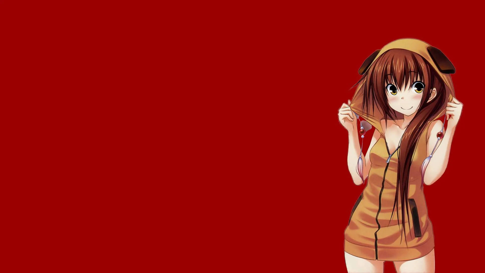 Kazuko Kawakami Anime Girl Áo Hoodie Hình nền