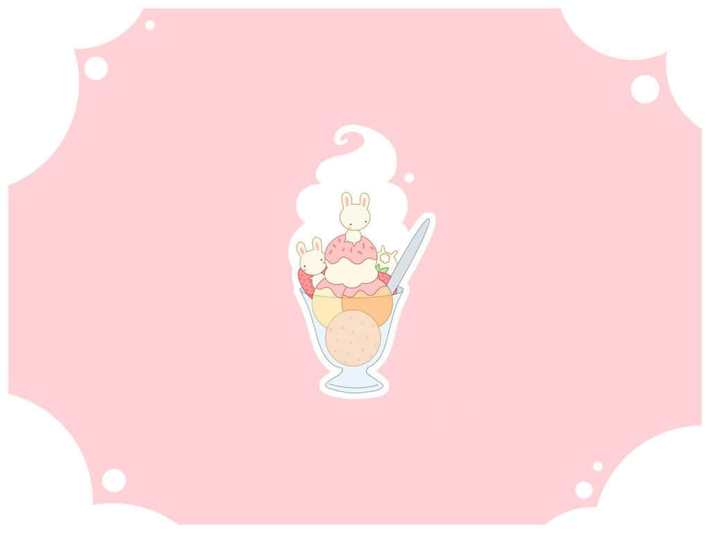 Kem Cute Kawaii Cho iPad Hình nền