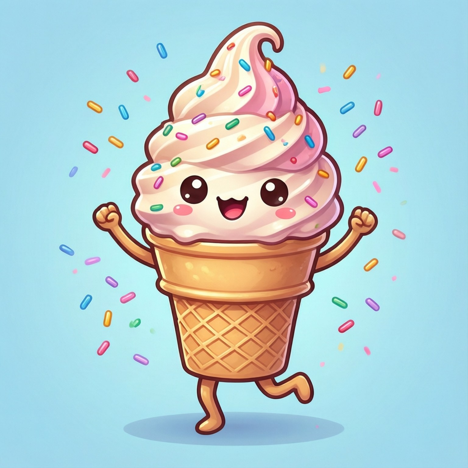 Kem Kawaii Nhảy Múa Hình nền