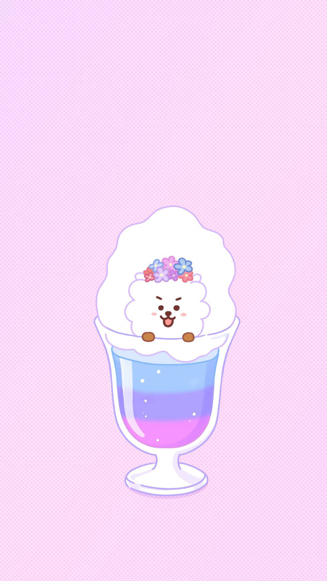 Kem RJ Tím Pastel Hình nền