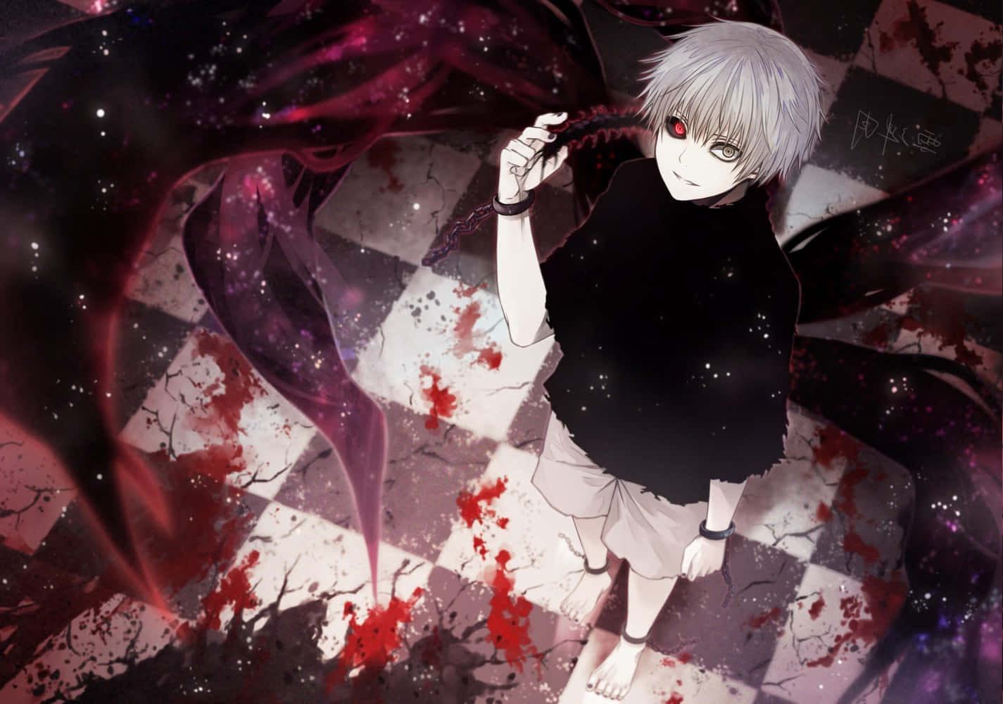 Ken Kaneki dạng rết Tokyo Ghoul Anime Hình nền
