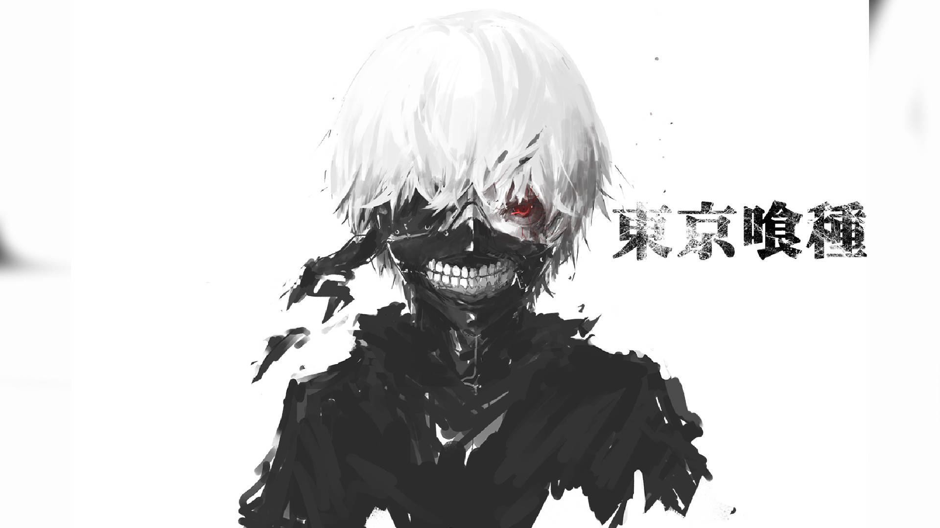 Ken Kaneki Tokyo Ghoul trắng Hình nền