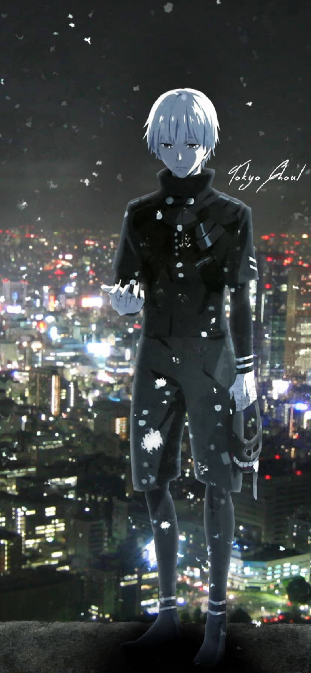 Ken không mặt nạ nền iPhone Tokyo Ghoul Hình nền
