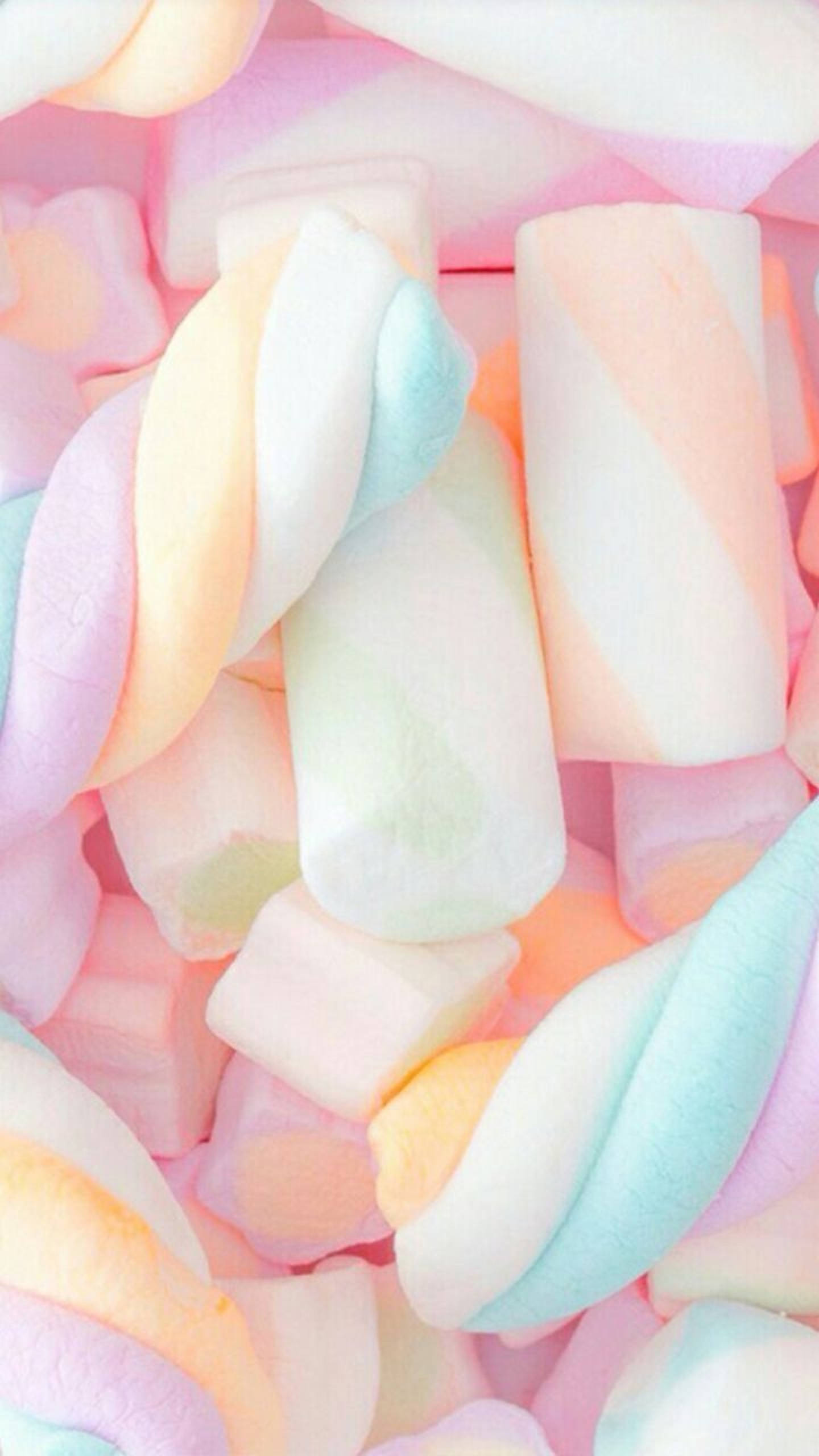 Kẹo dẻo cầu vồng pastel Hình nền