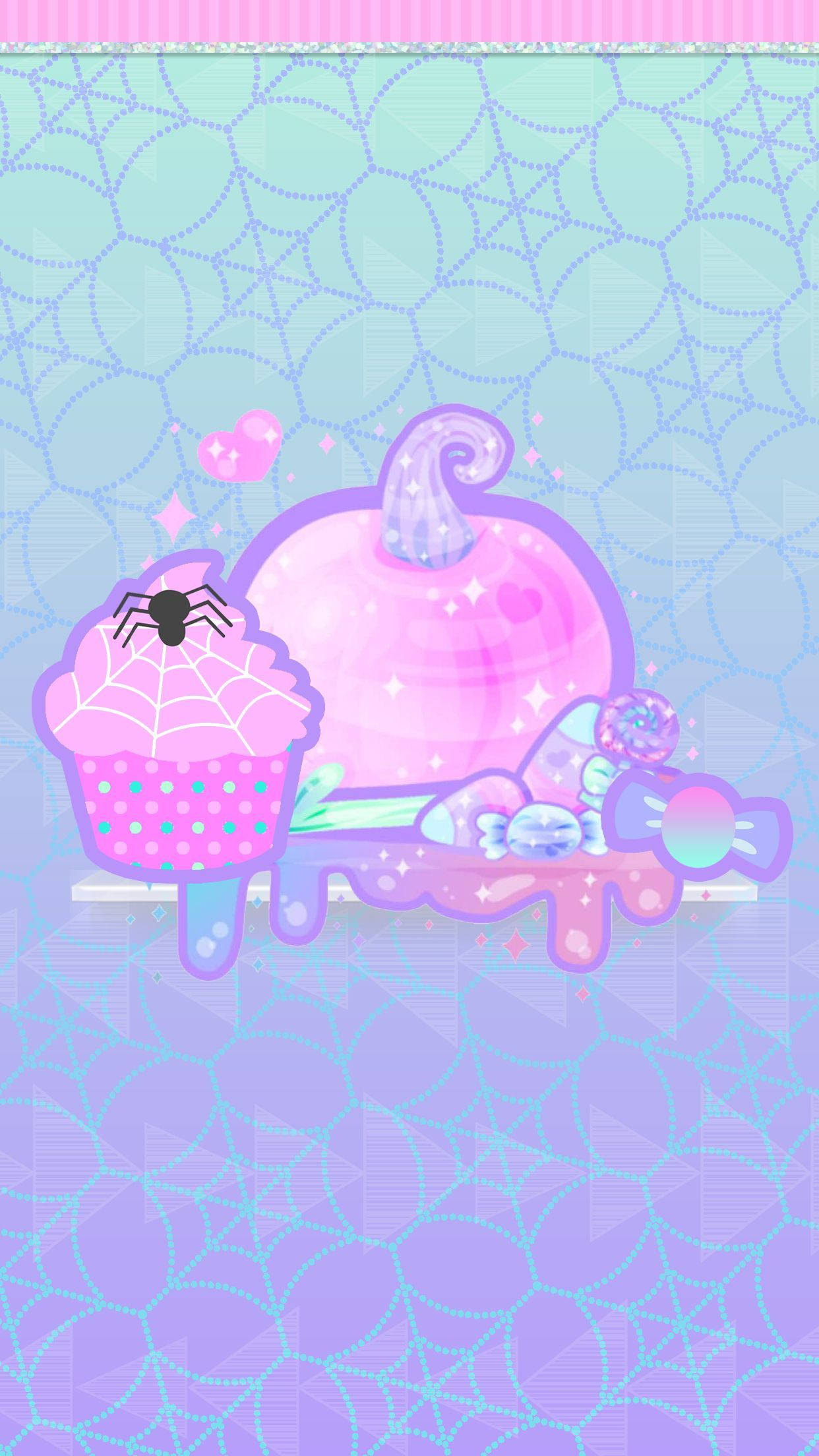 Kẹo Halloween Dễ Thương Hình nền