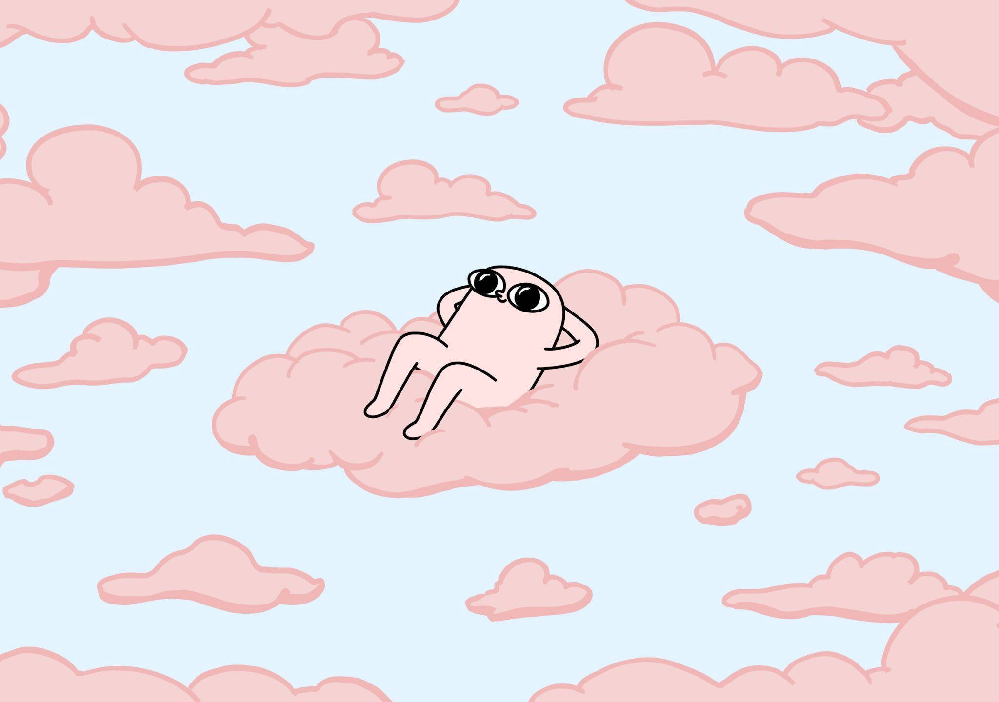 Ketnipz Thư Giãn Trên Mây Hồng Pinterest Aesthetic Hình nền