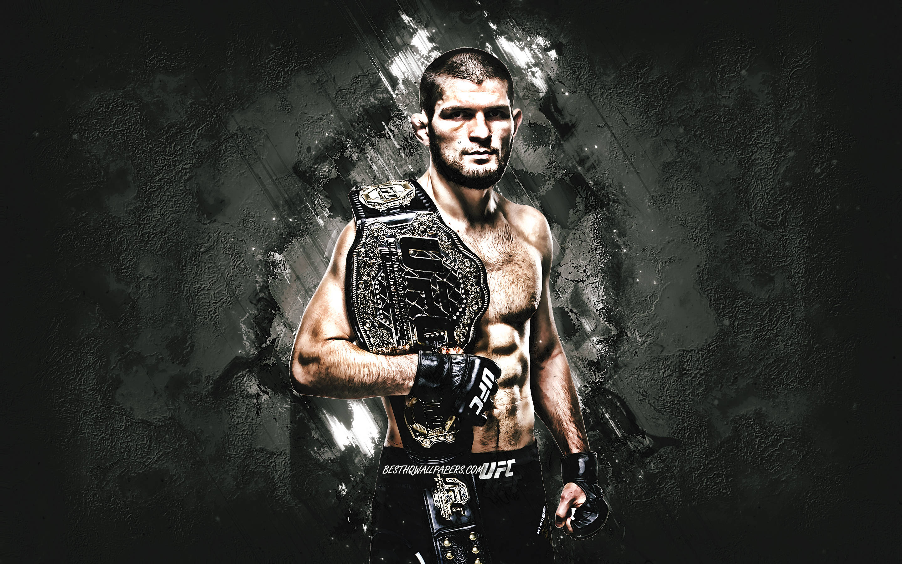 Khabib Nurmagomedov Phong cách Tối giản Hình nền
