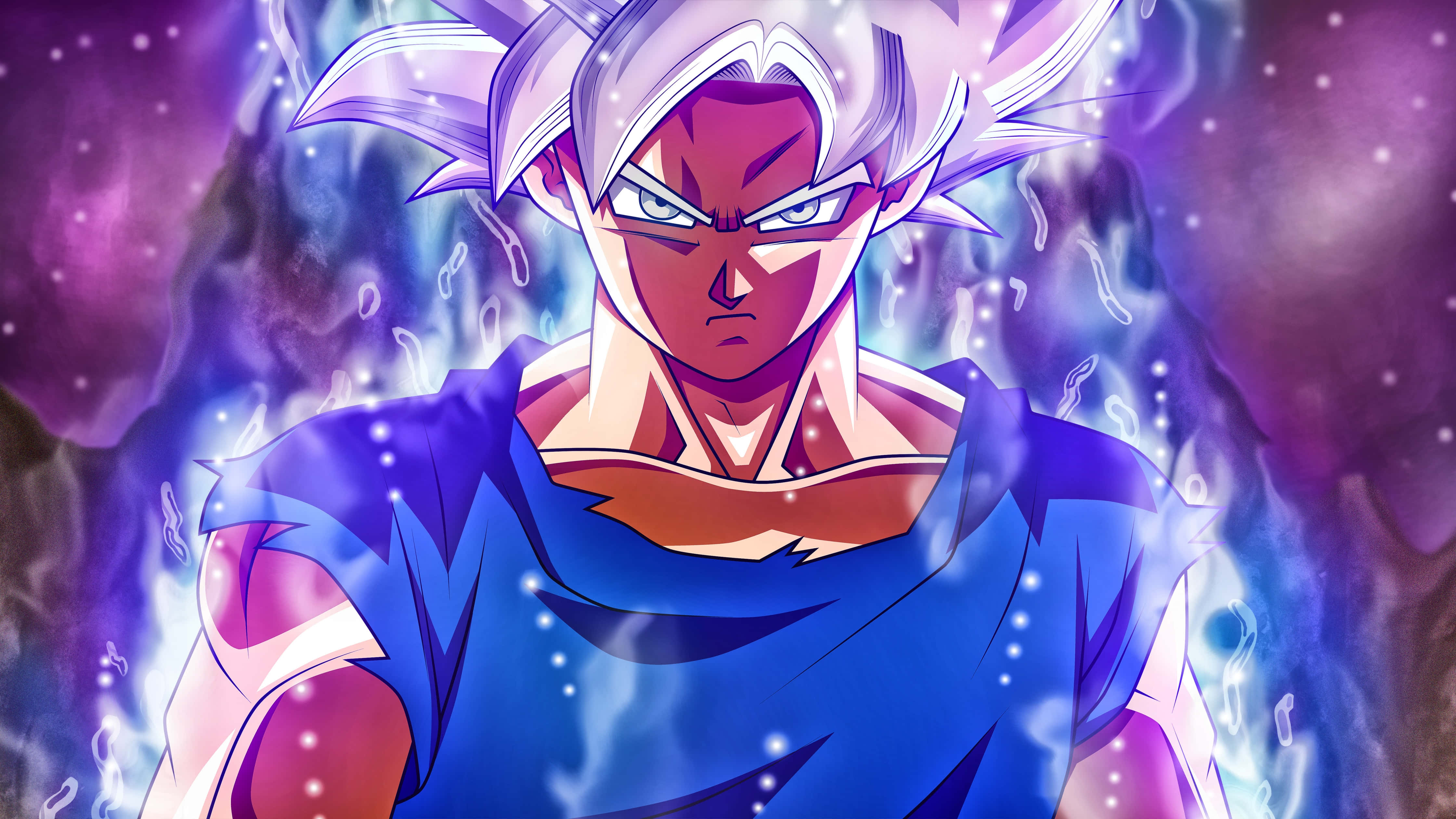 Khai mở sức mạnh Tự Ý Cực Hạn cùng Goku Hình nền