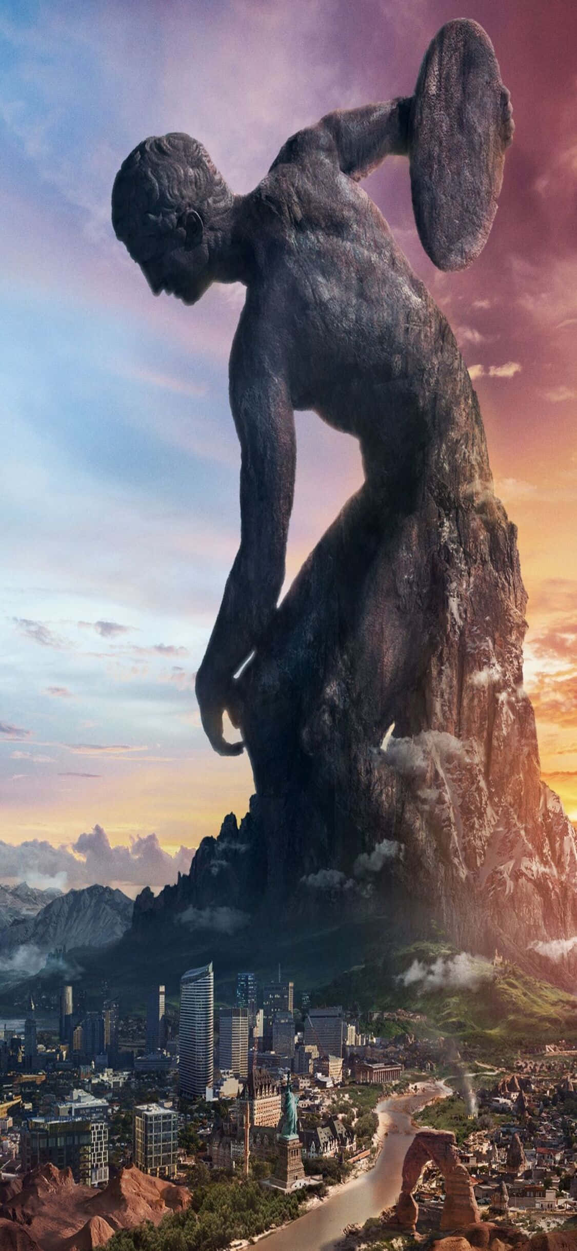 Khai mở sức mạnh cổ đại của Civilization V trên iPhone X của bạn Hình nền