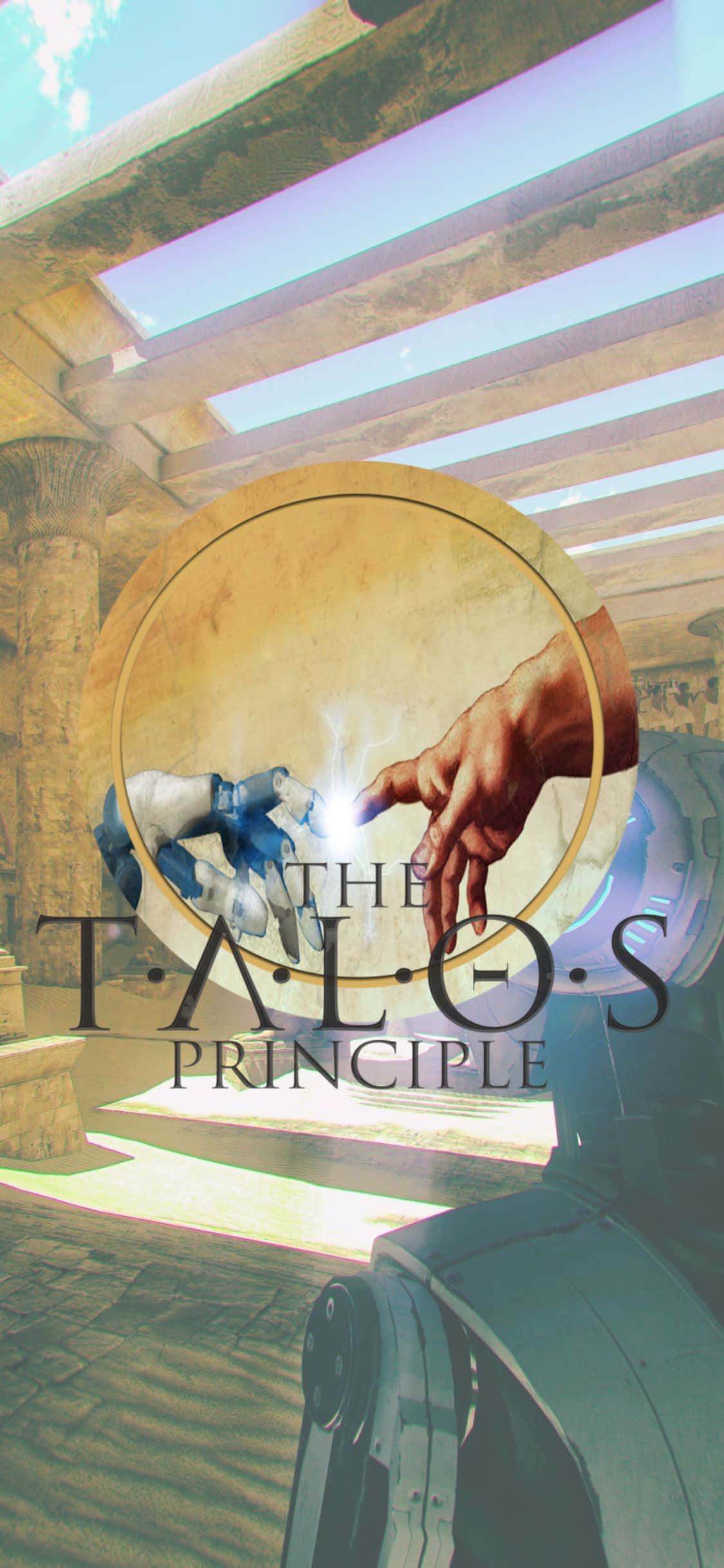 Khám phá bí ẩn của The Talos Principle trên iPhone Xs Hình nền
