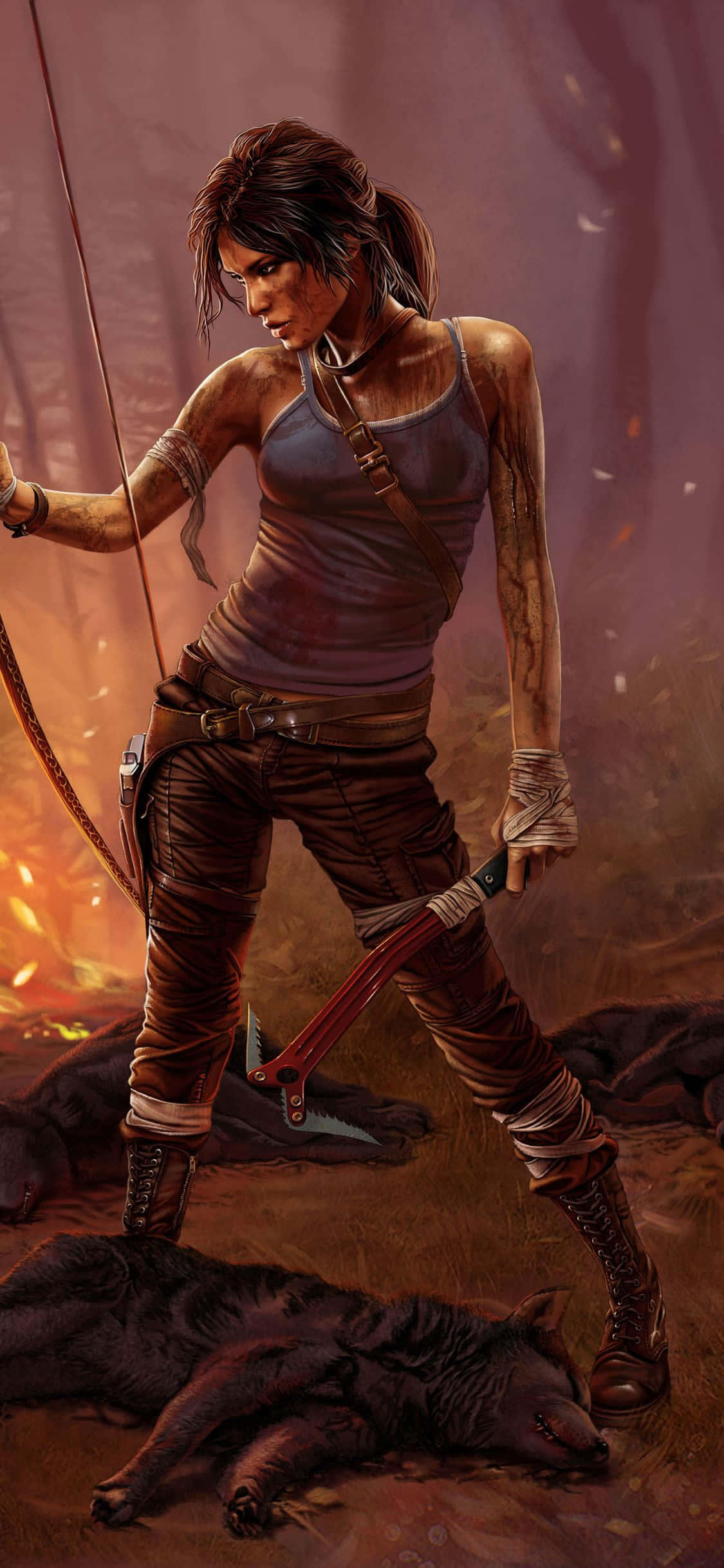 Khám phá bí mật ngôi mộ trong Shadow of the Tomb Raider trên Pixel 3 Hình nền