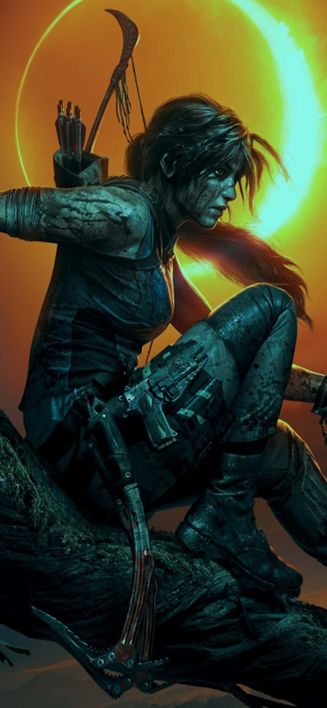 Khám phá Hầm mộ trong Shadow of the Tomb Raider trên iPhone X Hình nền