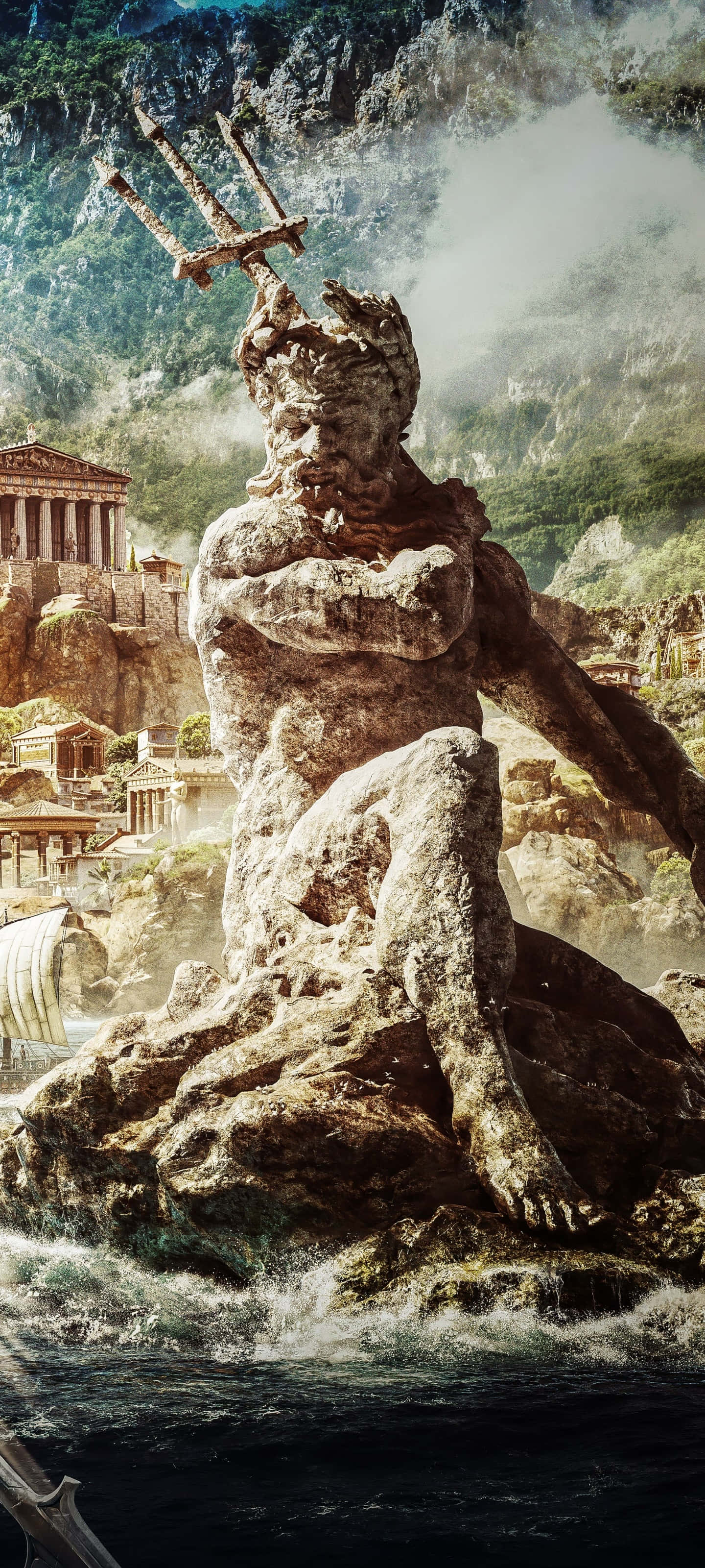 Khám phá Hy Lạp cổ đại và trở thành huyền thoại trong Android Assassin's Creed Odyssey. Hình nền