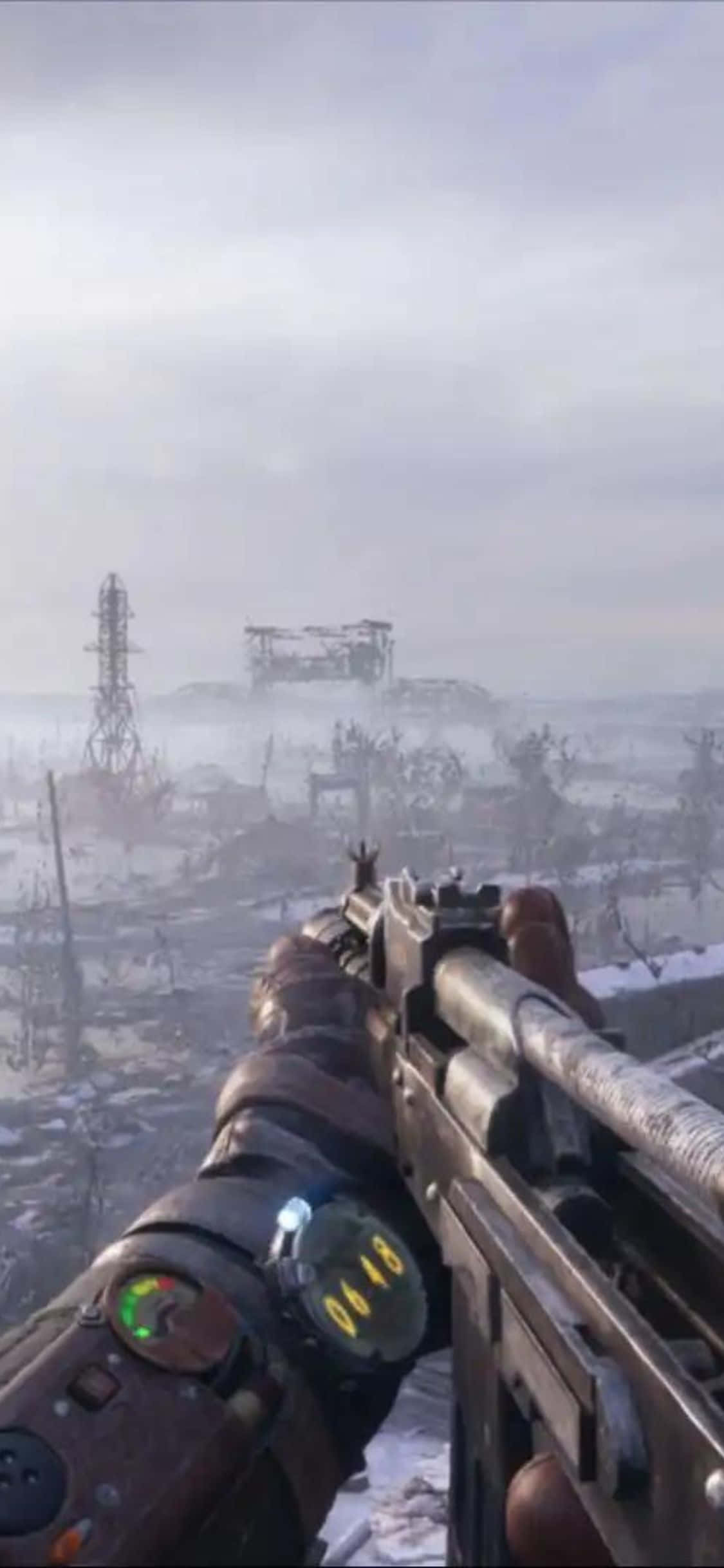 Khám phá một thế giới hậu tận thế trên iPhone X của bạn với Metro Exodus. Hình nền