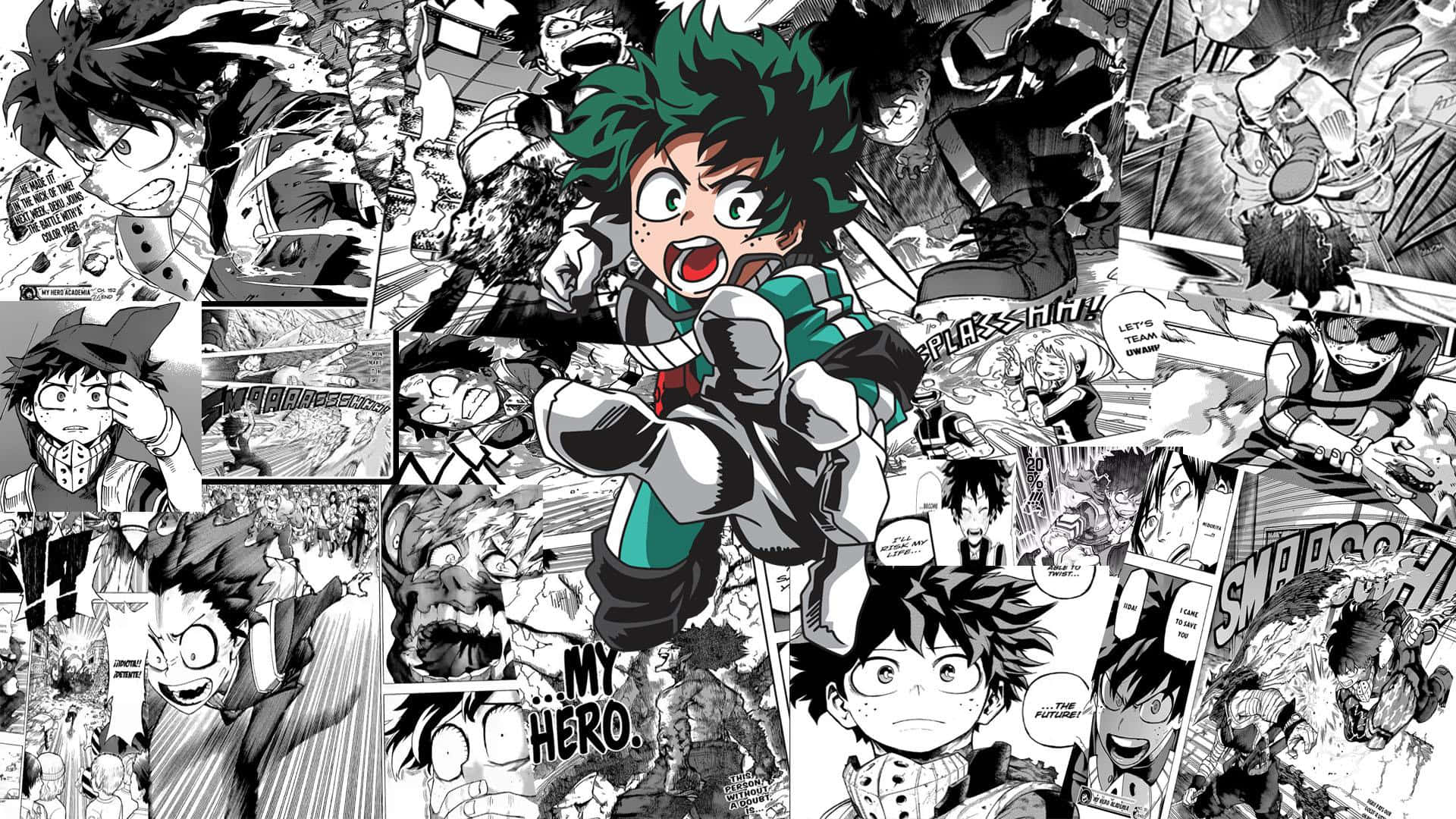 Khám phá nghệ thuật Manga Nhật Bản với Manga Panel sống động này Hình nền