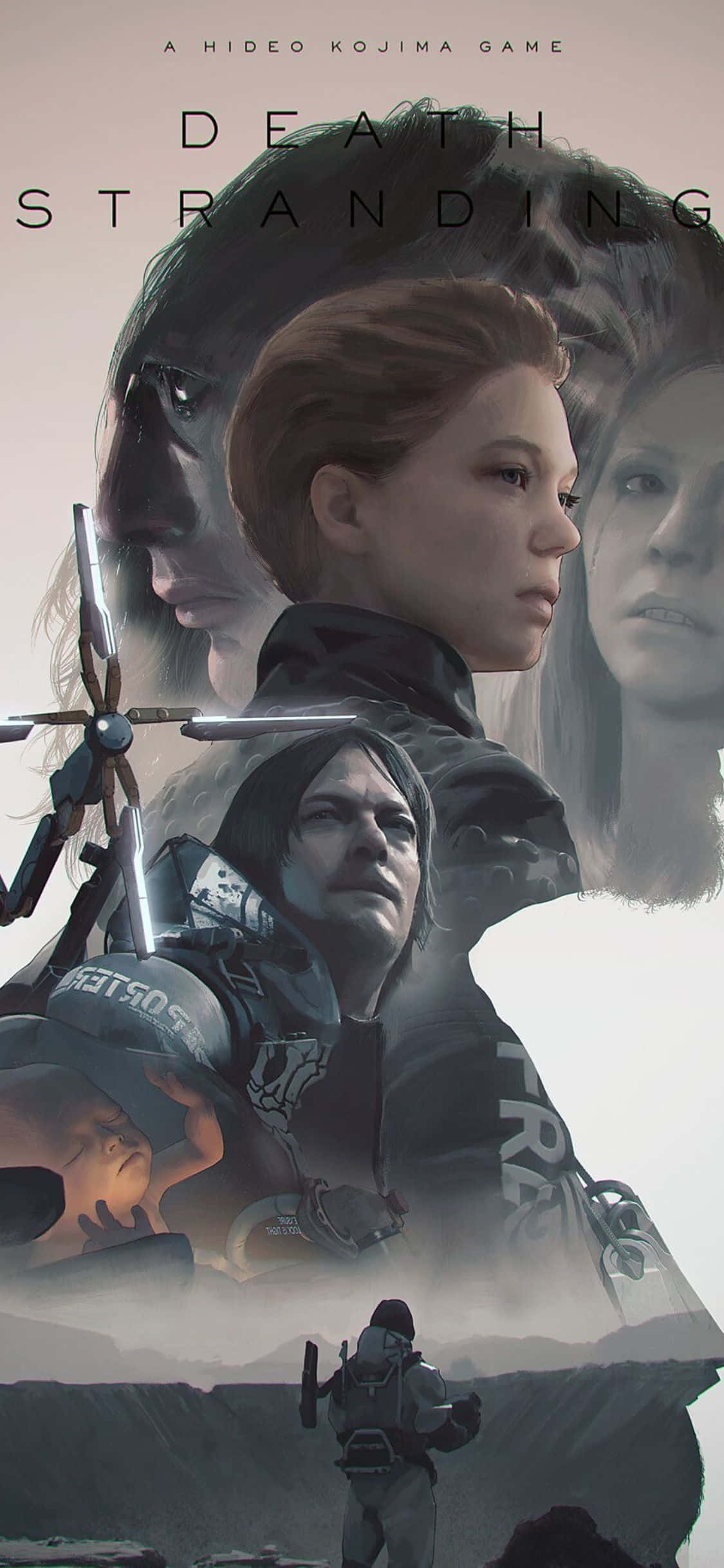 Khám phá những bí ẩn của Death Stranding trên iPhone X của bạn Hình nền