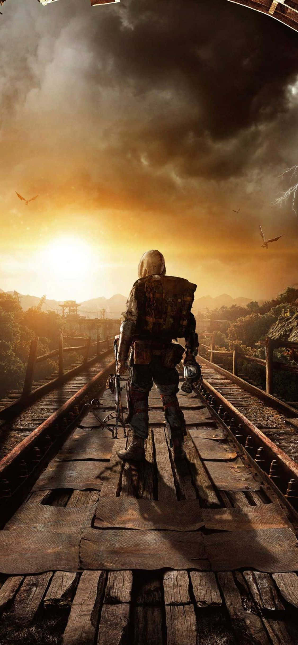 Khám phá những con phố hoang vắng của Moscow hậu tận thế cùng Metro Exodus Hình nền