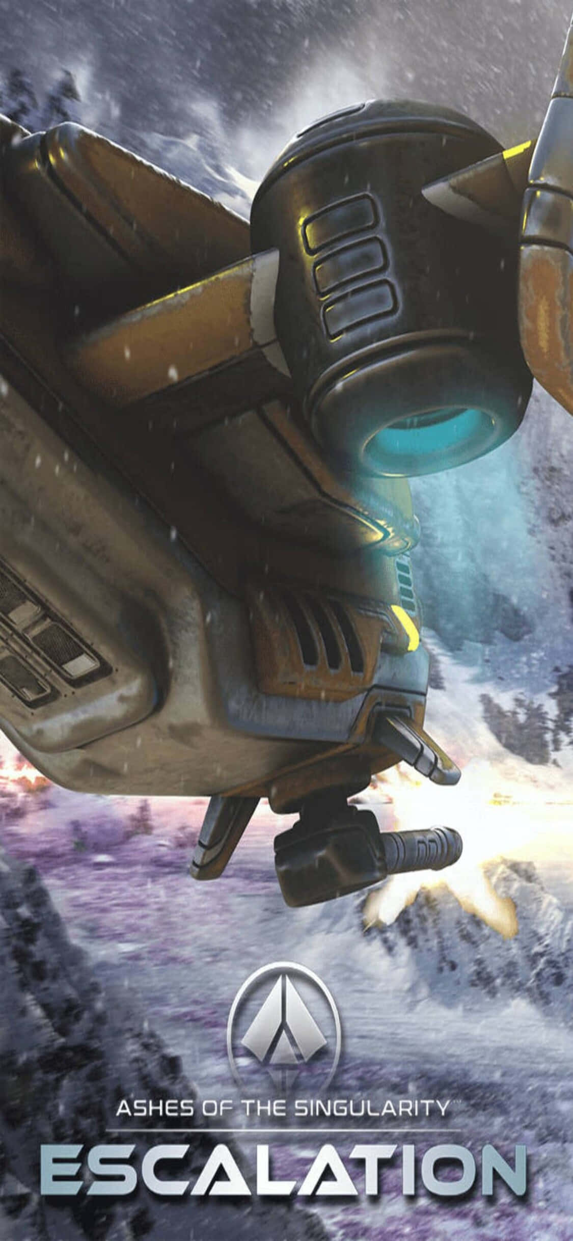 Khám phá đồ họa vũ trụ tuyệt đẹp của game Ashes of the Singularity trên iPhone X của bạn Hình nền