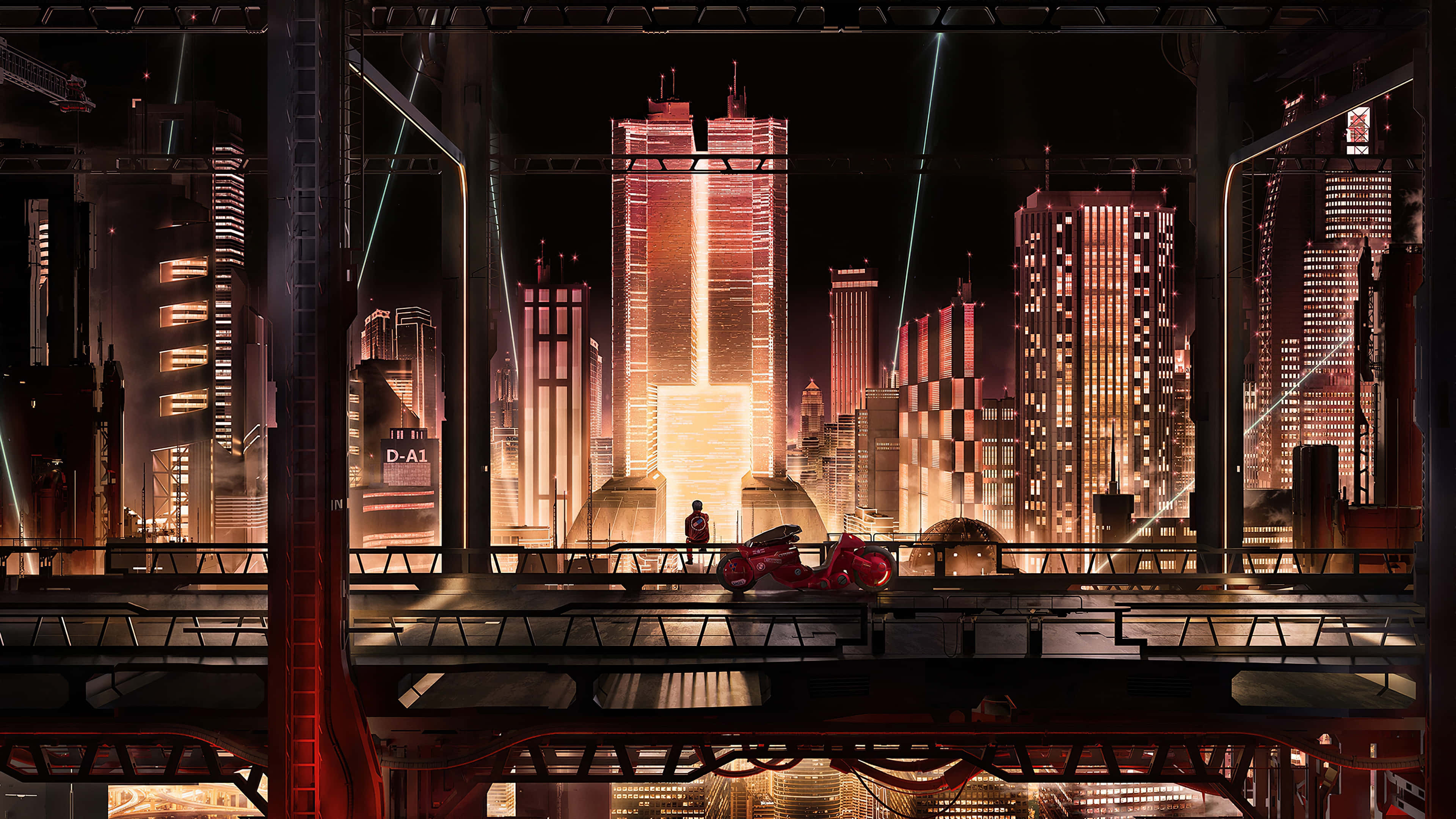 Khám phá sắc màu rực rỡ của cuộc sống tại Anime City Hình nền