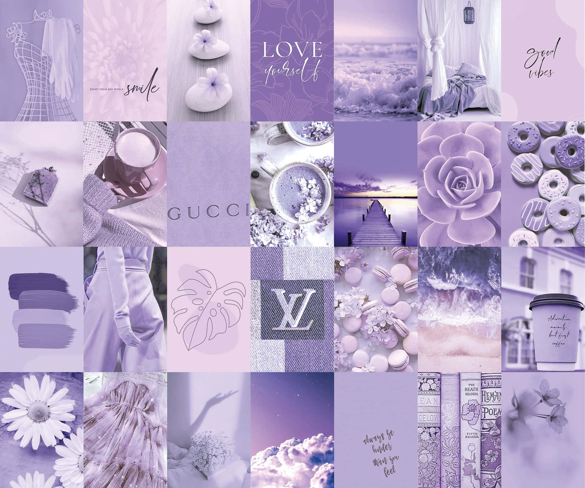 Purple Collage