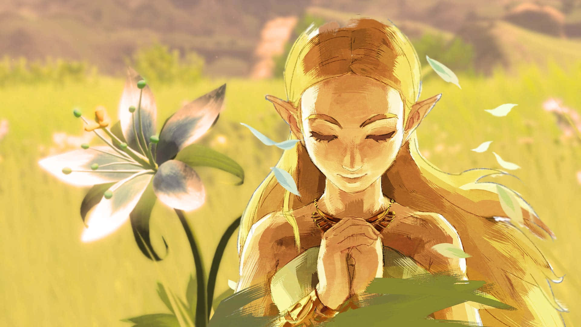 Khám phá thế giới huyền bí của Hyrule trong The Legend of Zelda Hình nền