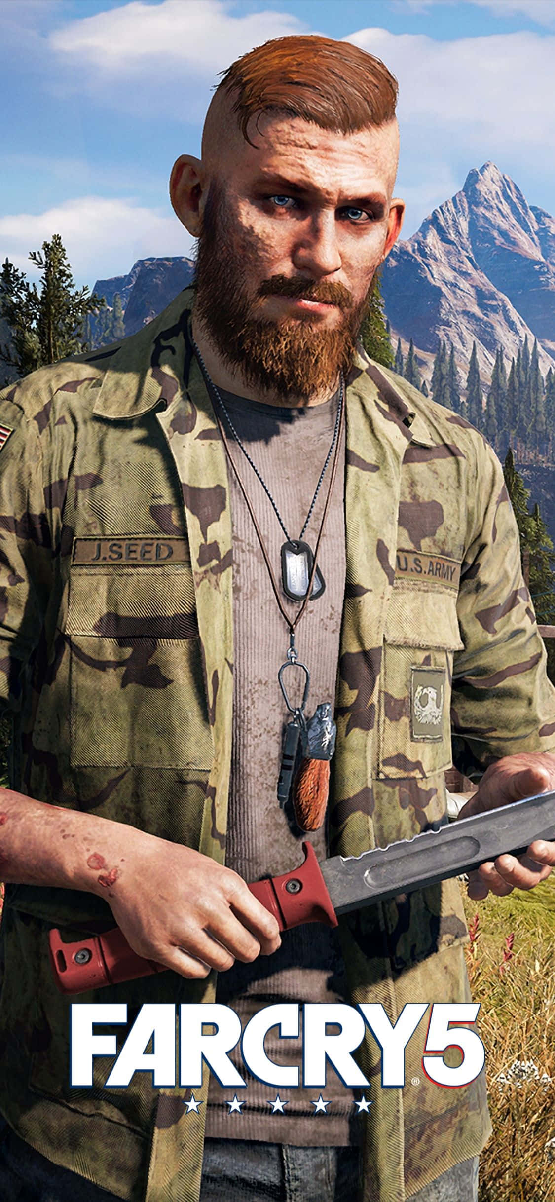 Khám phá thế giới Far Cry 5 trên iPhone Xs Hình nền