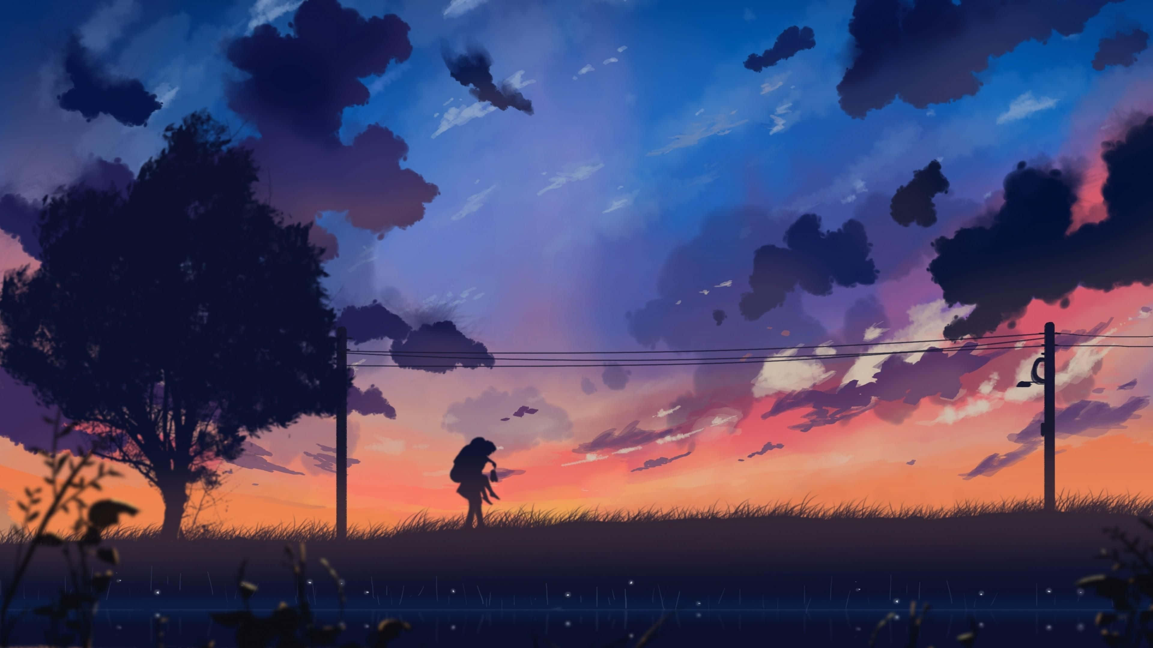 Khám phá thế giới Anime huyền diệu với phong cảnh tuyệt đẹp này Hình nền