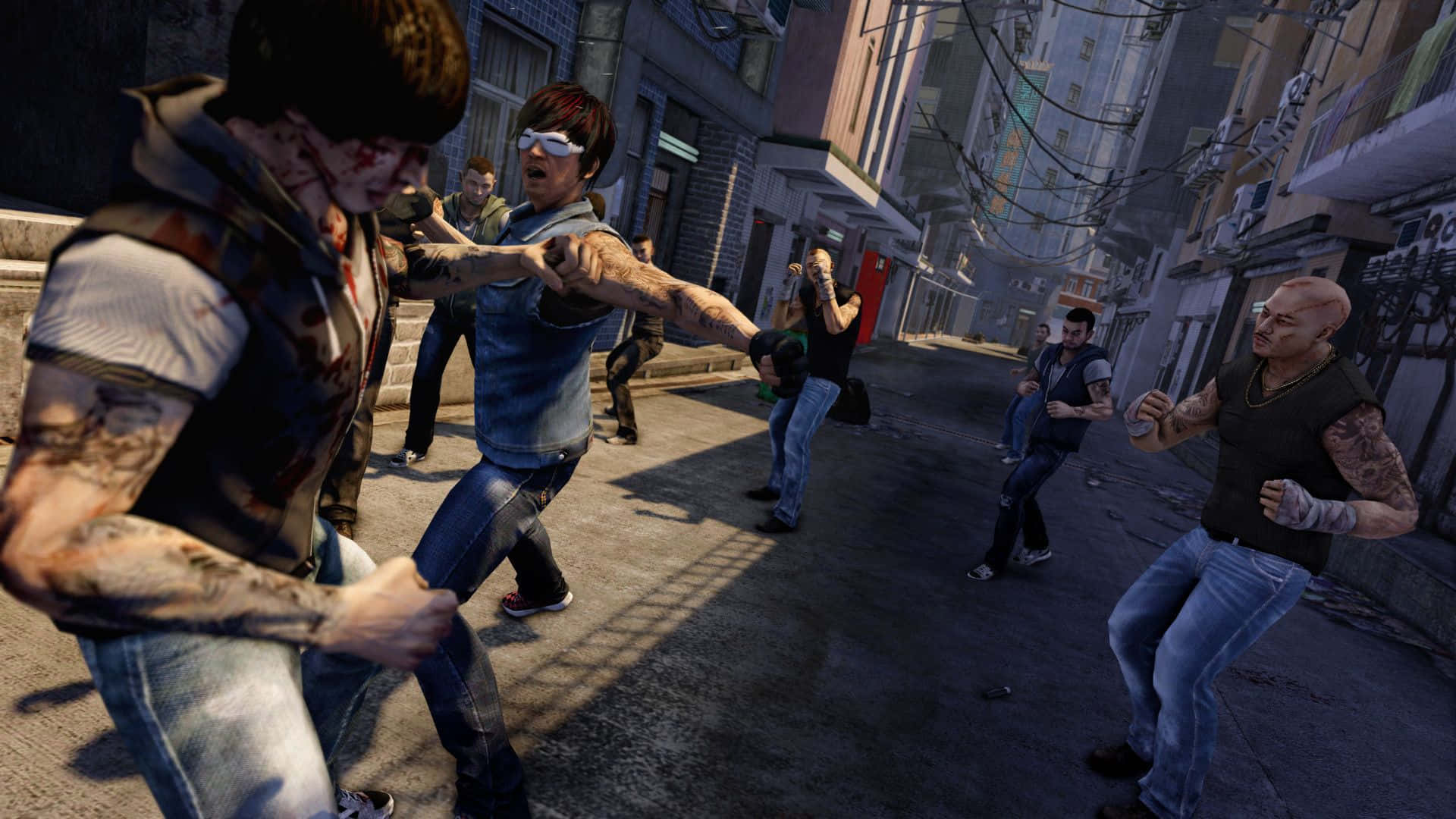 Khám phá thế giới đầy mưu mô và phiêu lưu trong Sleeping Dogs Hình nền