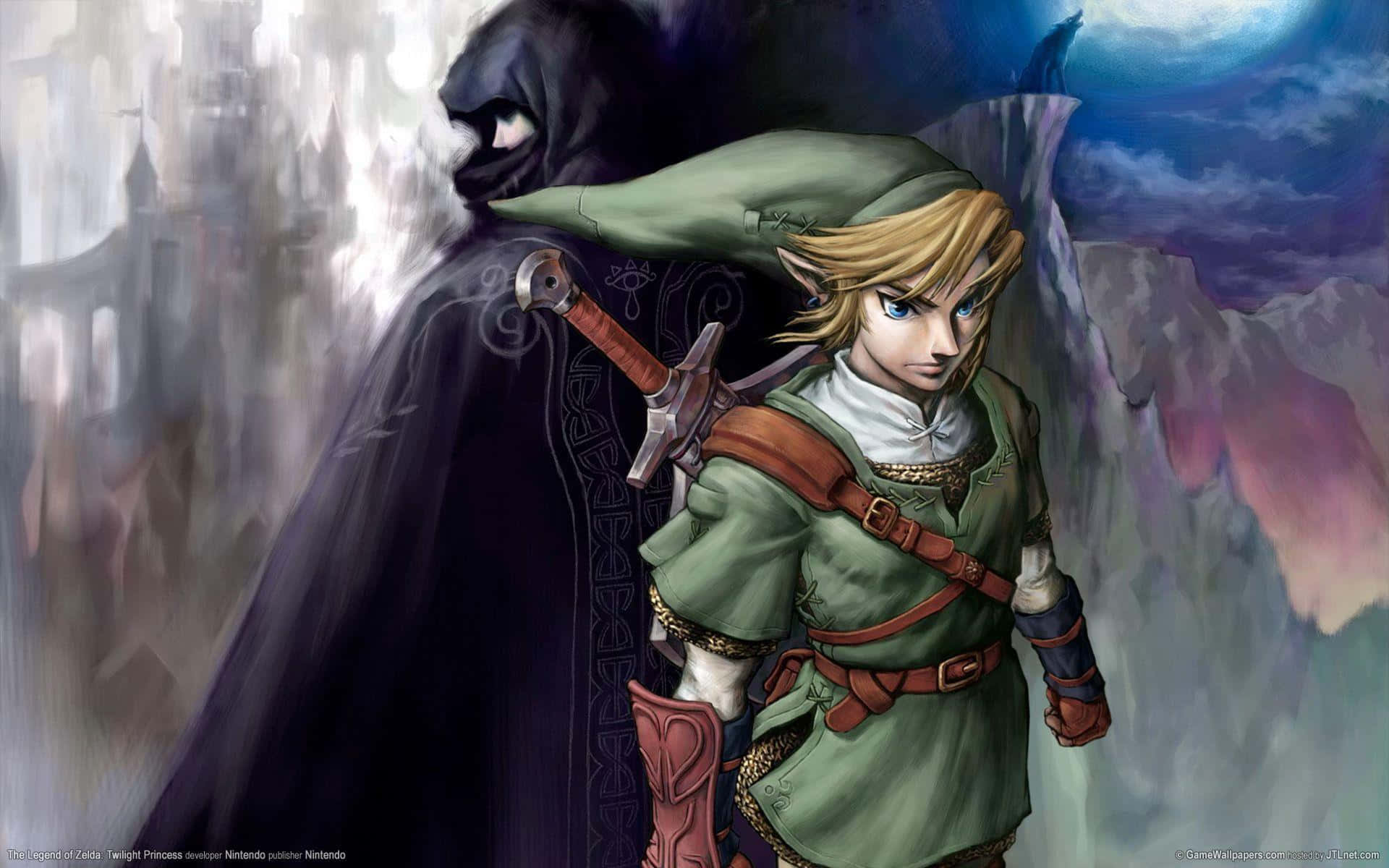 Khám phá thế giới bí ẩn của Hyrule trong The Legend of Zelda: Twilight Princess Hình nền