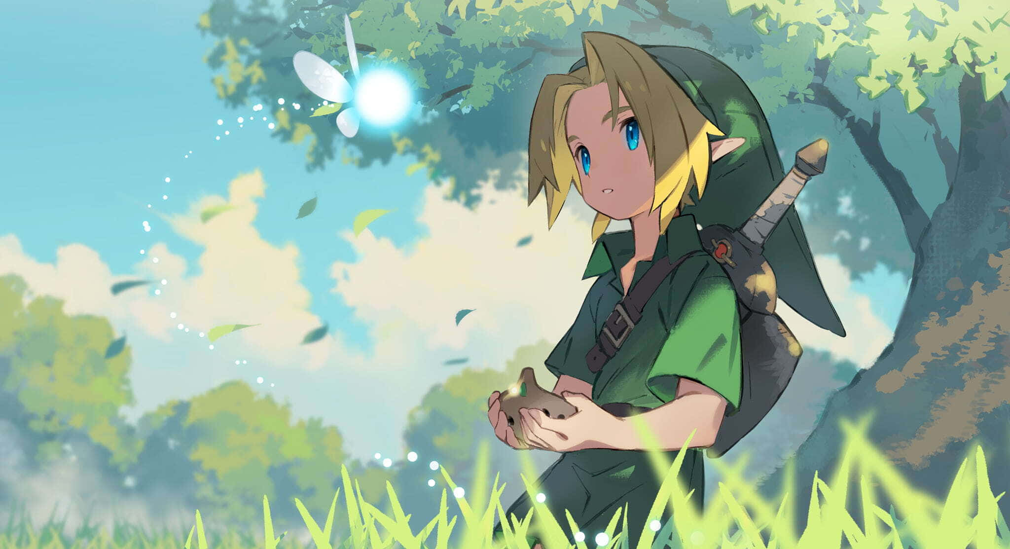 Khám phá thế giới của Legend Of Zelda Hình nền