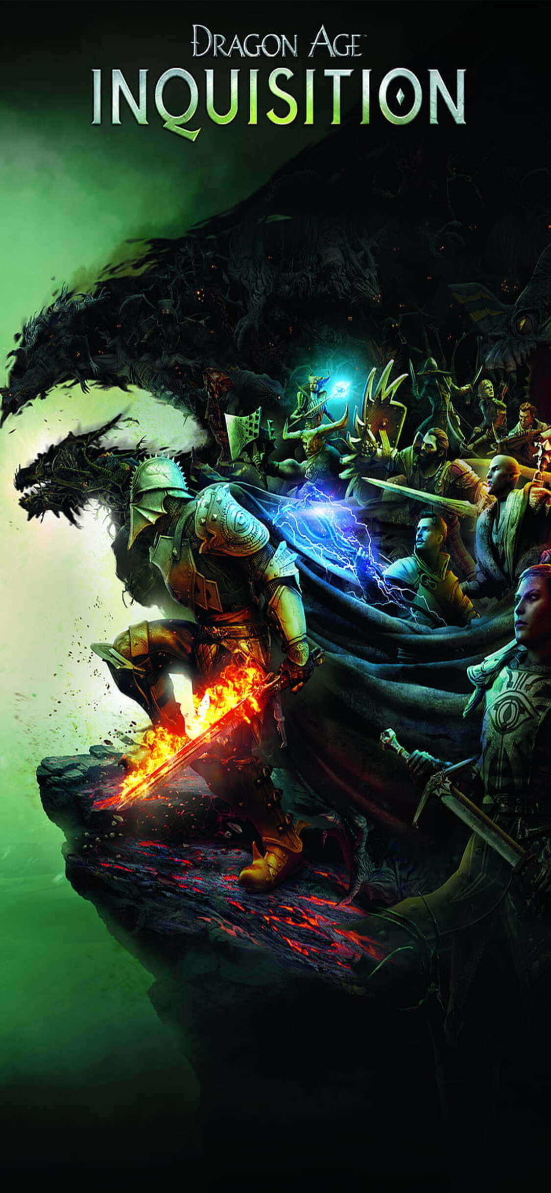 Khám phá thế giới 'Dragon Age Inquisition' cùng iPhone Xs Hình nền