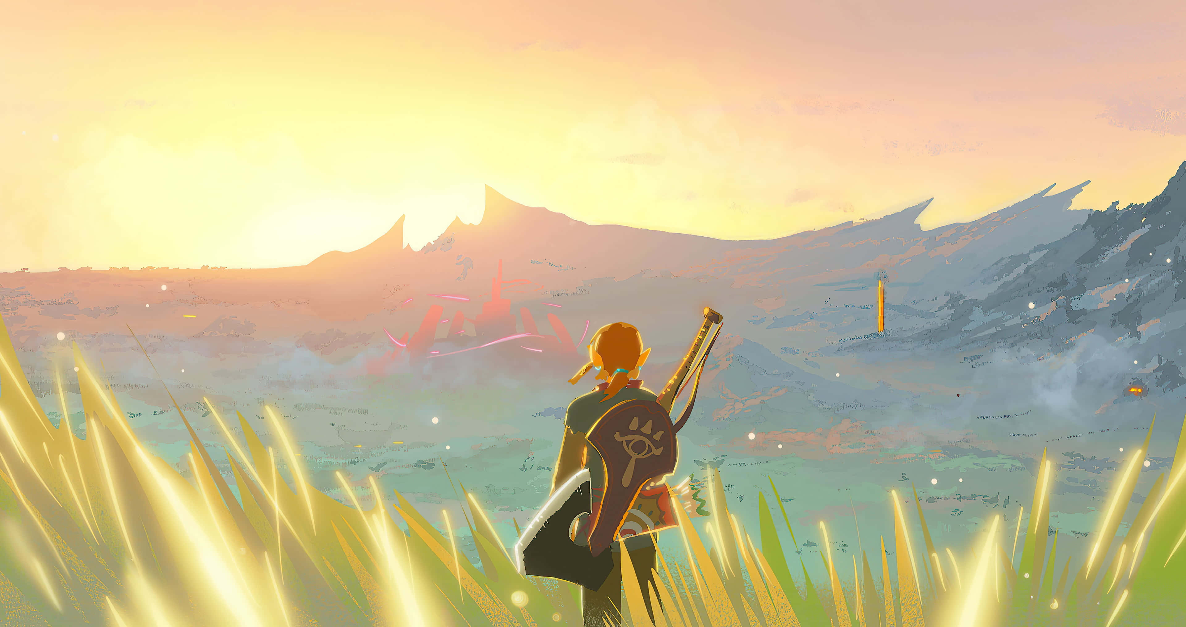 Khám phá thế giới huyền bí Hyrule trong Huyền Thoại Zelda Hình nền