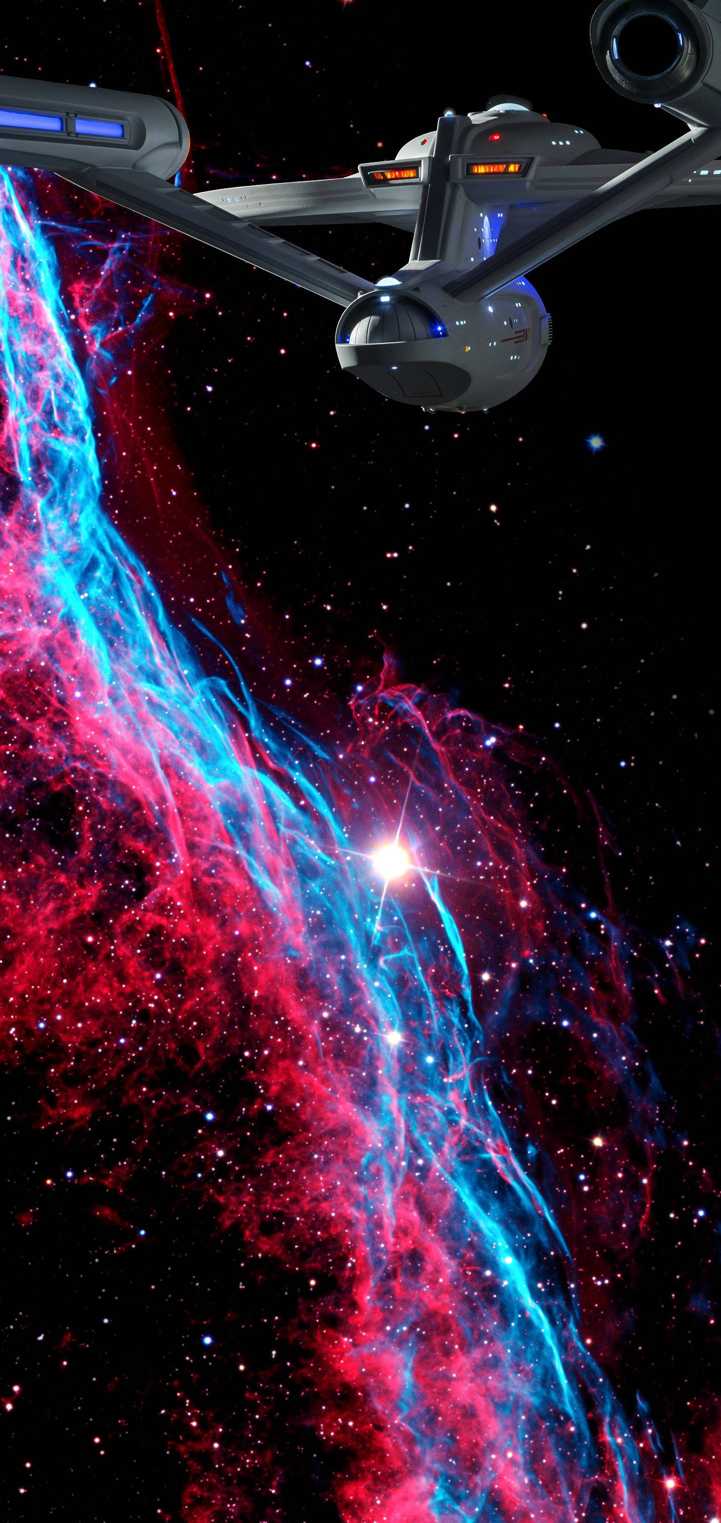 Khám Phá Thế Giới Starfleet với Galaxy S10 Plus Hình nền