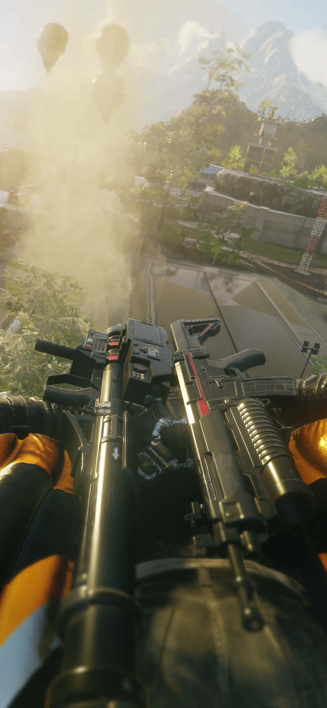 Khám Phá Thế Giới Vô Hạn Cùng iPhone X Just Cause 4 Hình nền