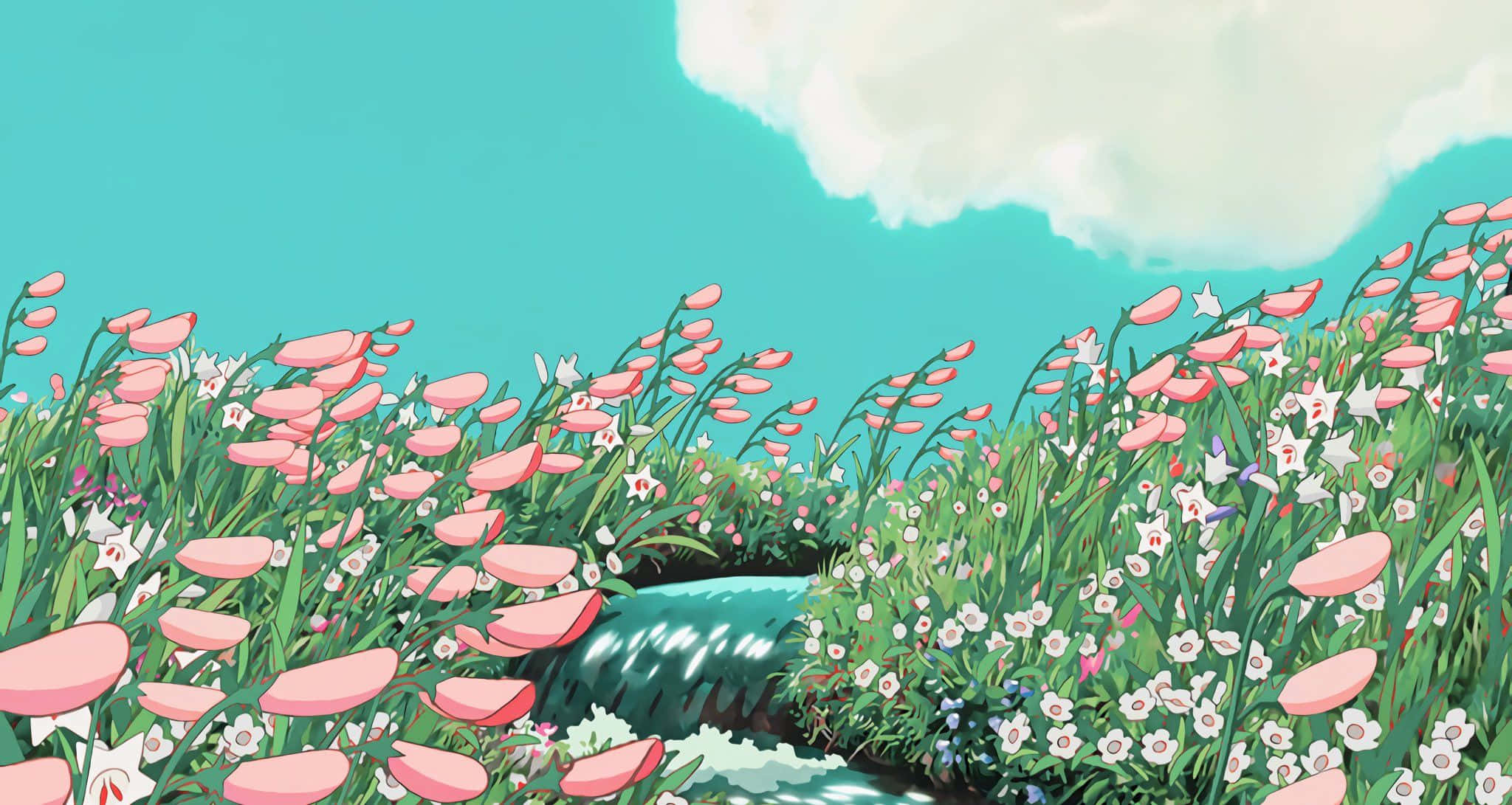Khám phá trí tưởng tượng của bạn với Ghibli Thẩm mỹ Hình nền