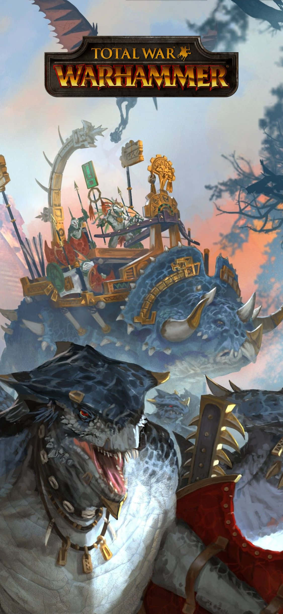Khám phá trò chơi chiến thuật đỉnh cao Total War: Warhammer trên iPhone X của bạn Hình nền