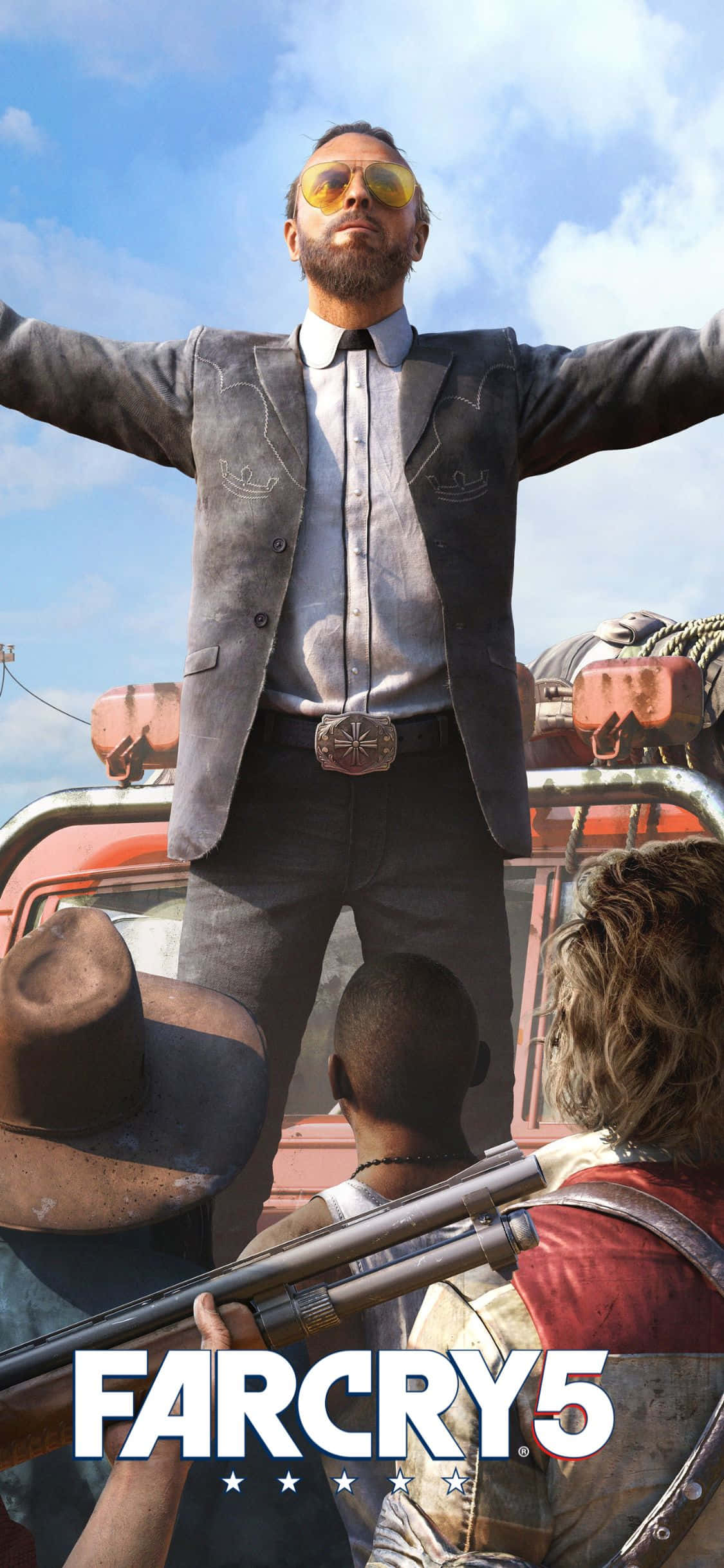 Khám phá vùng hoang dã với Far Cry 5 trên iPhone XS Hình nền