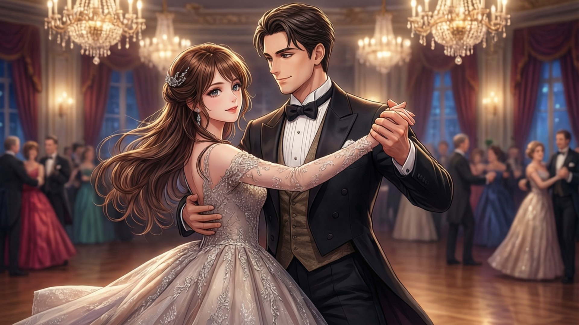 Khiêu vũ trong phòng khiêu vũ Hình nền